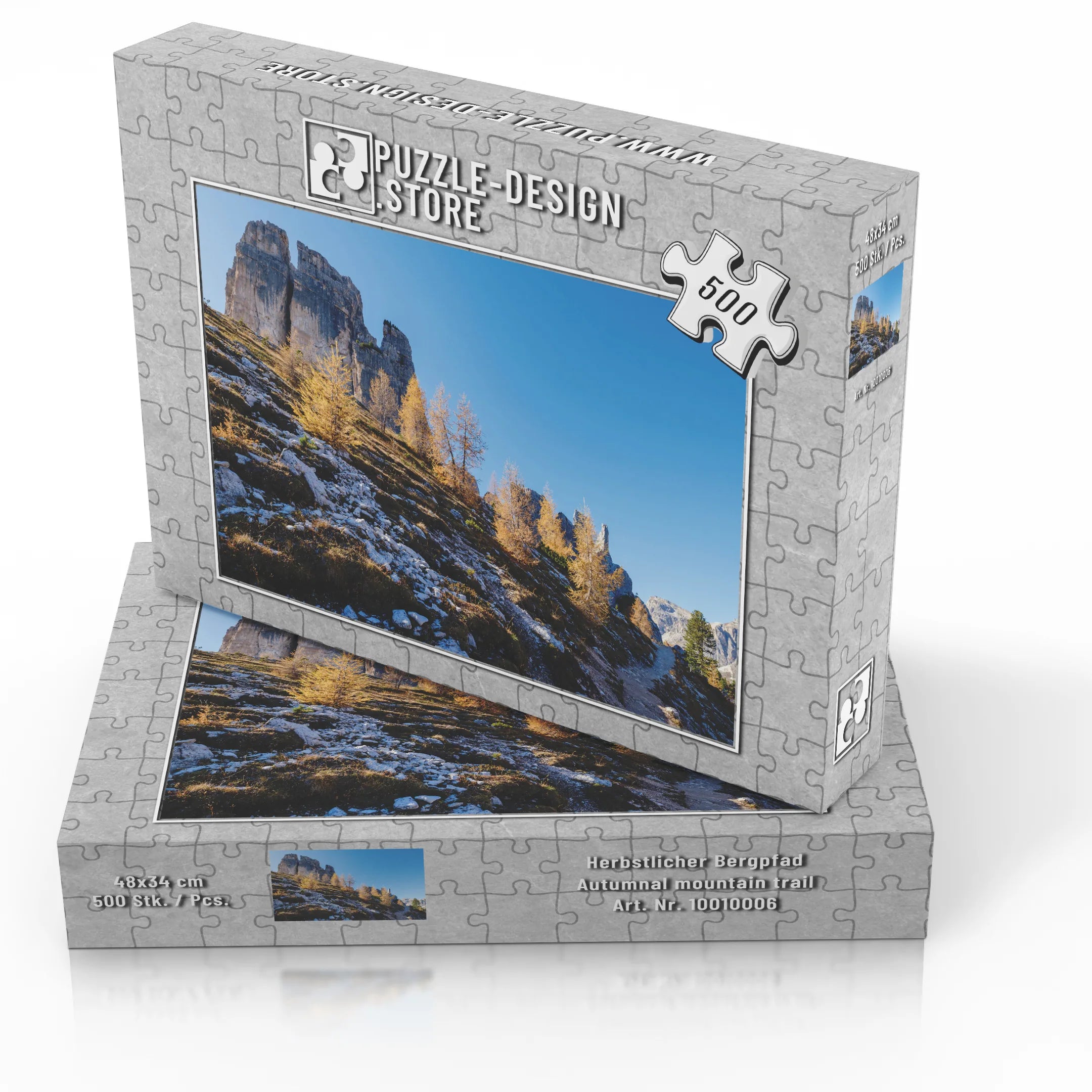 sentier de montagne d'automne