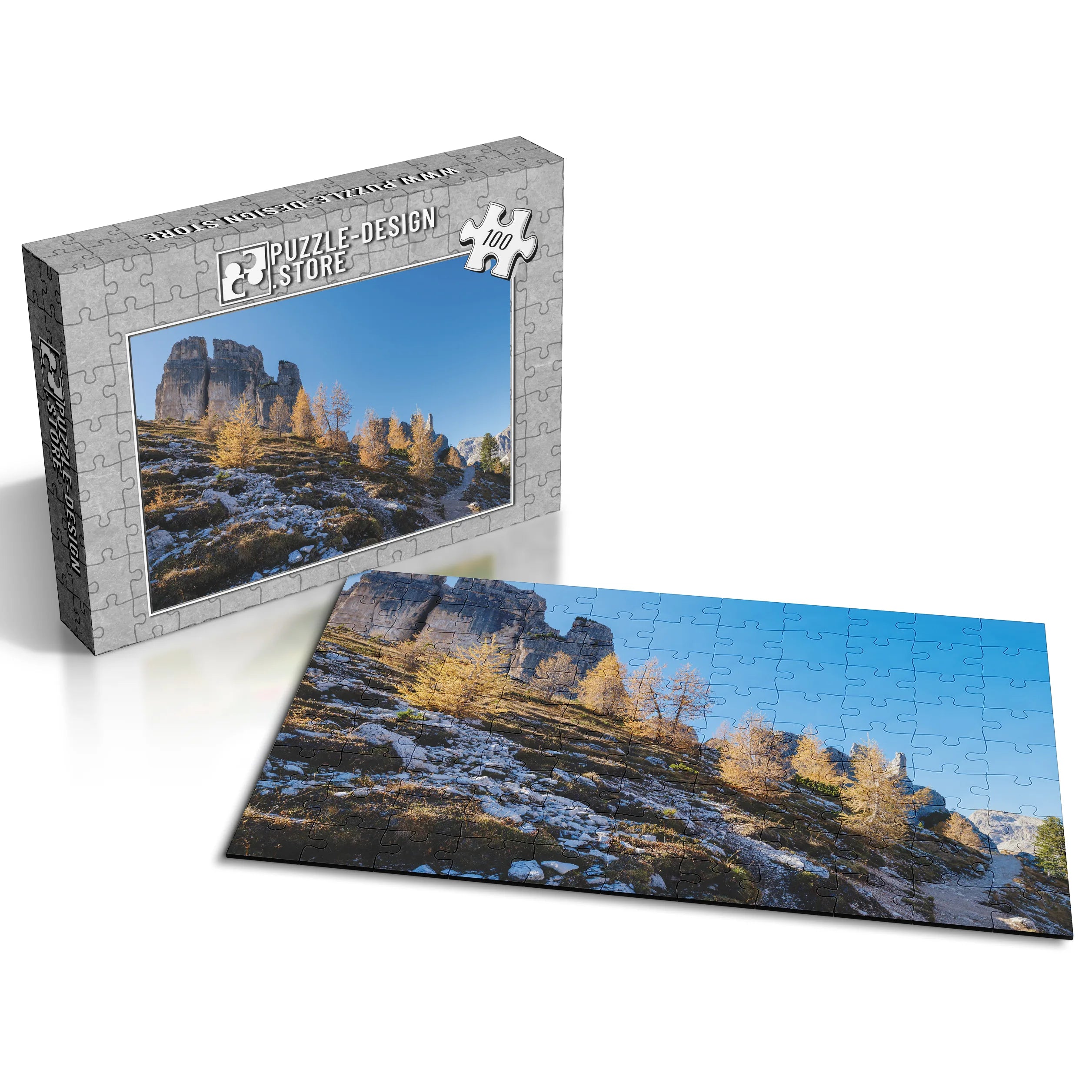 Herbstlicher Bergpfad