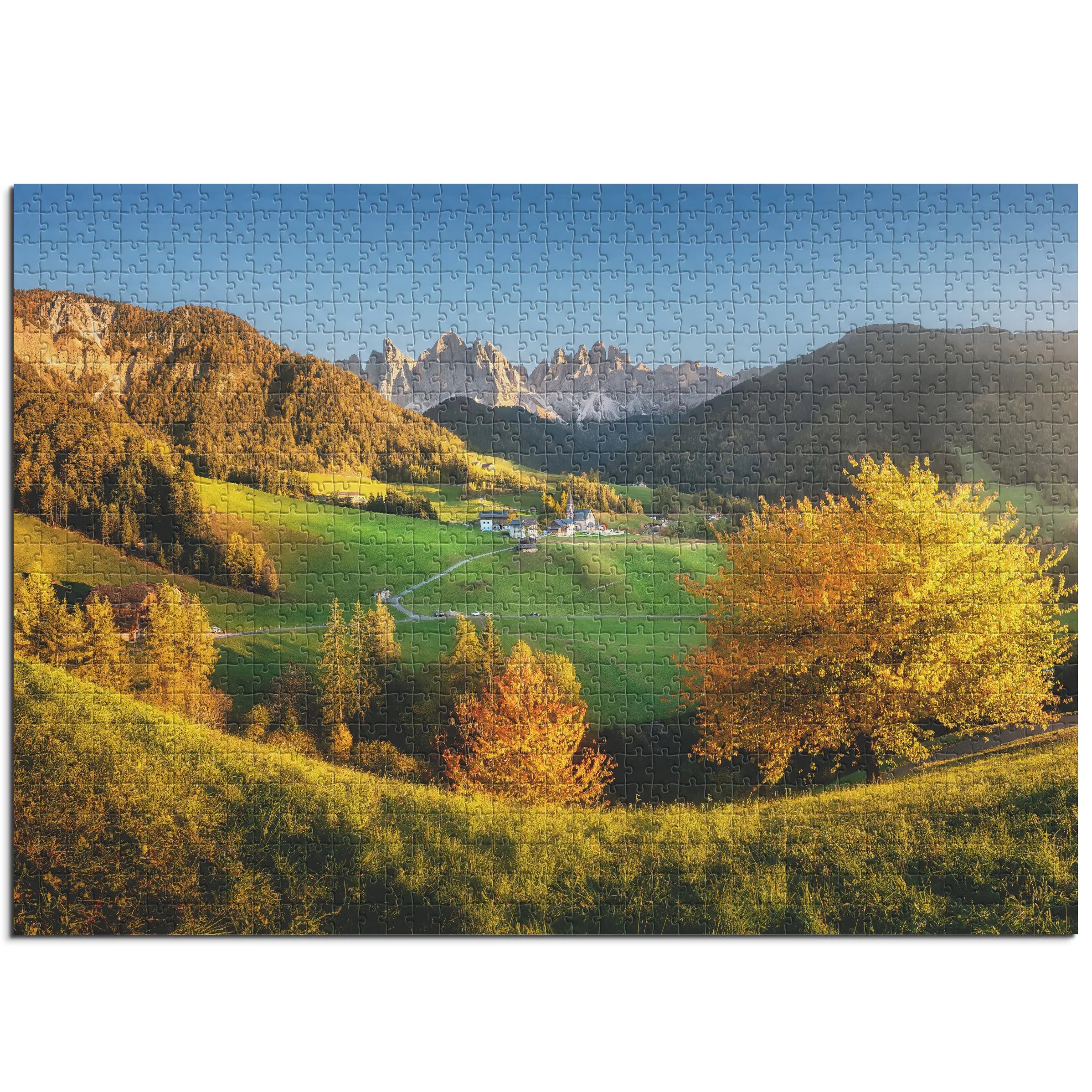 Alpenidyll im Herbst