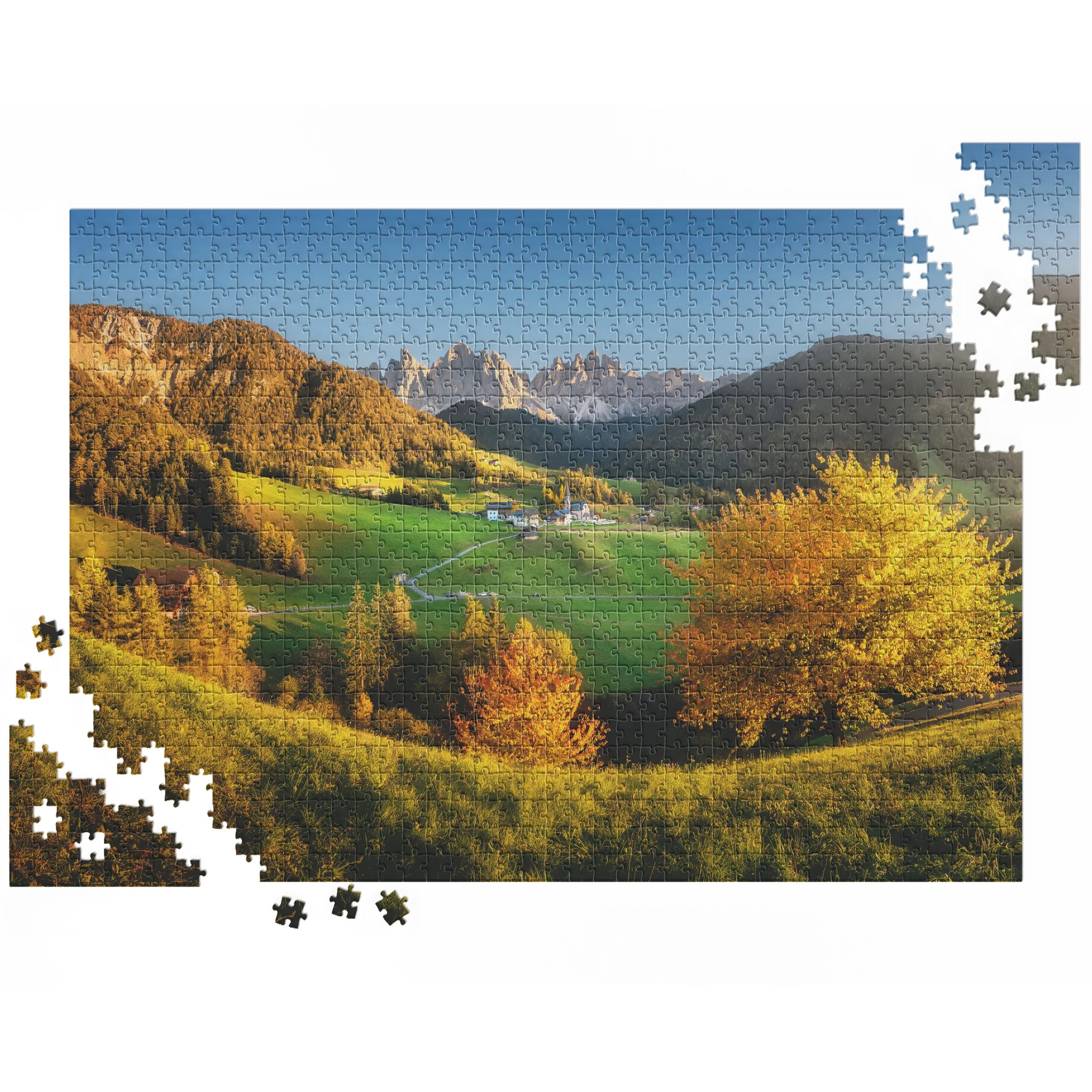 Alpenidyll im Herbst