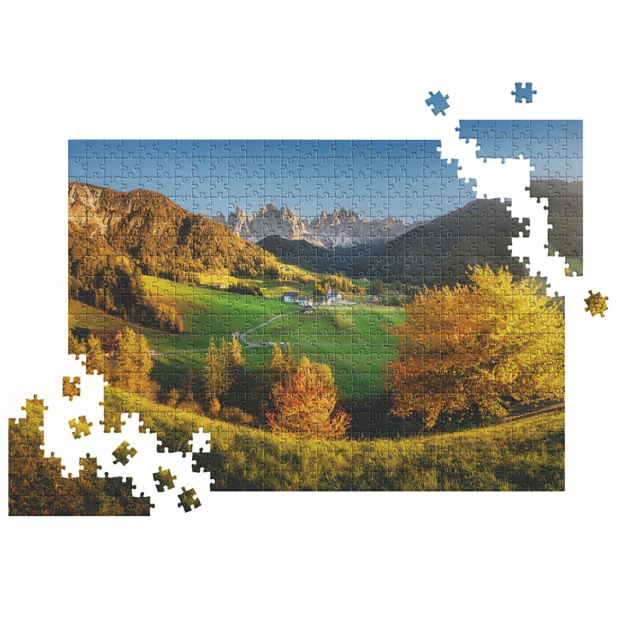 Alpenidyll im Herbst