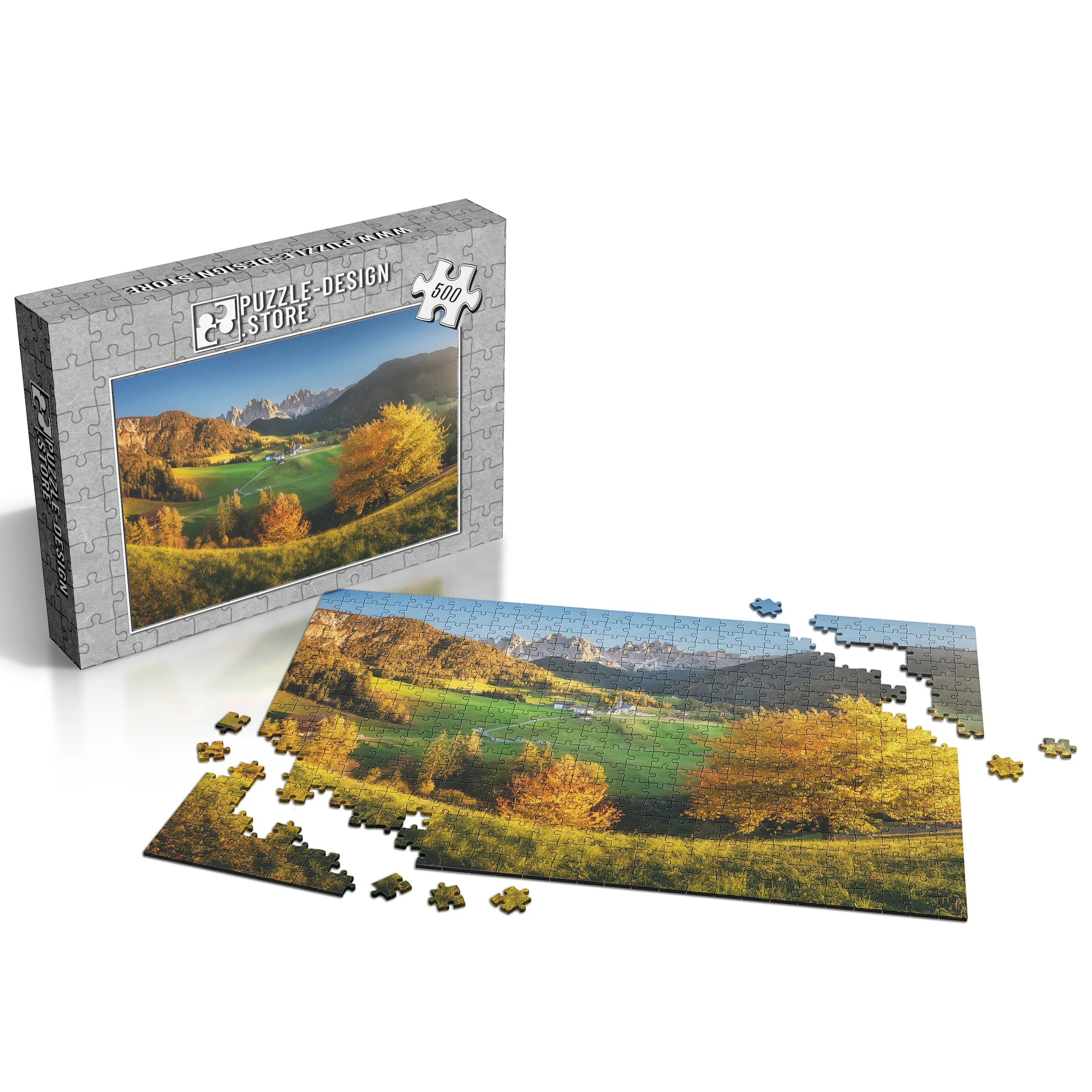 Alpenidyll im Herbst