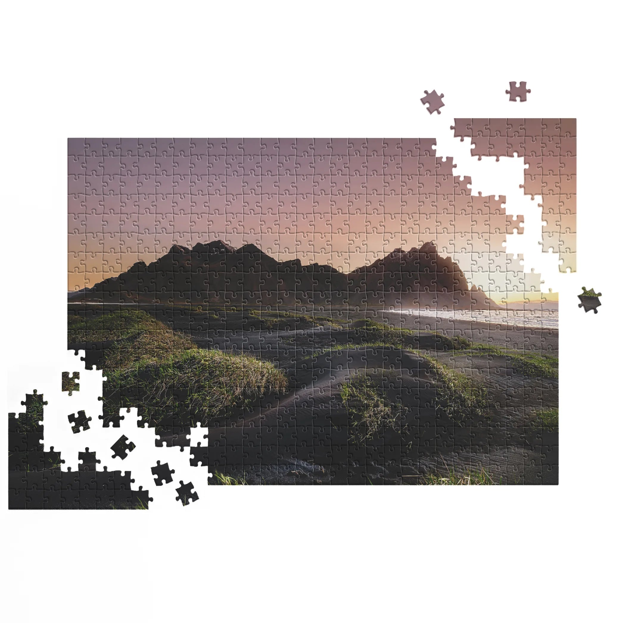 Iceland im Morgenlicht