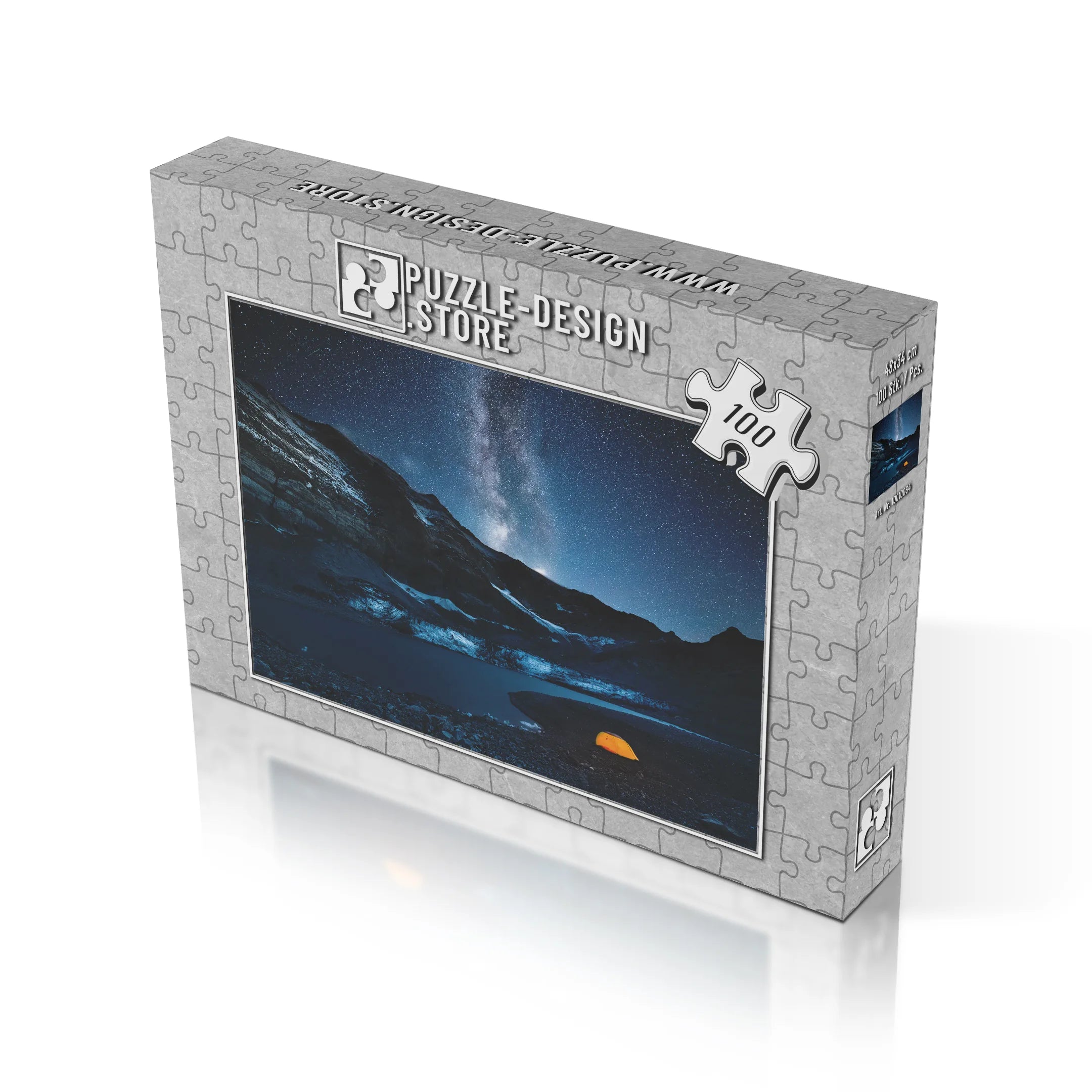 La Voie lactée au-dessus des glaciers