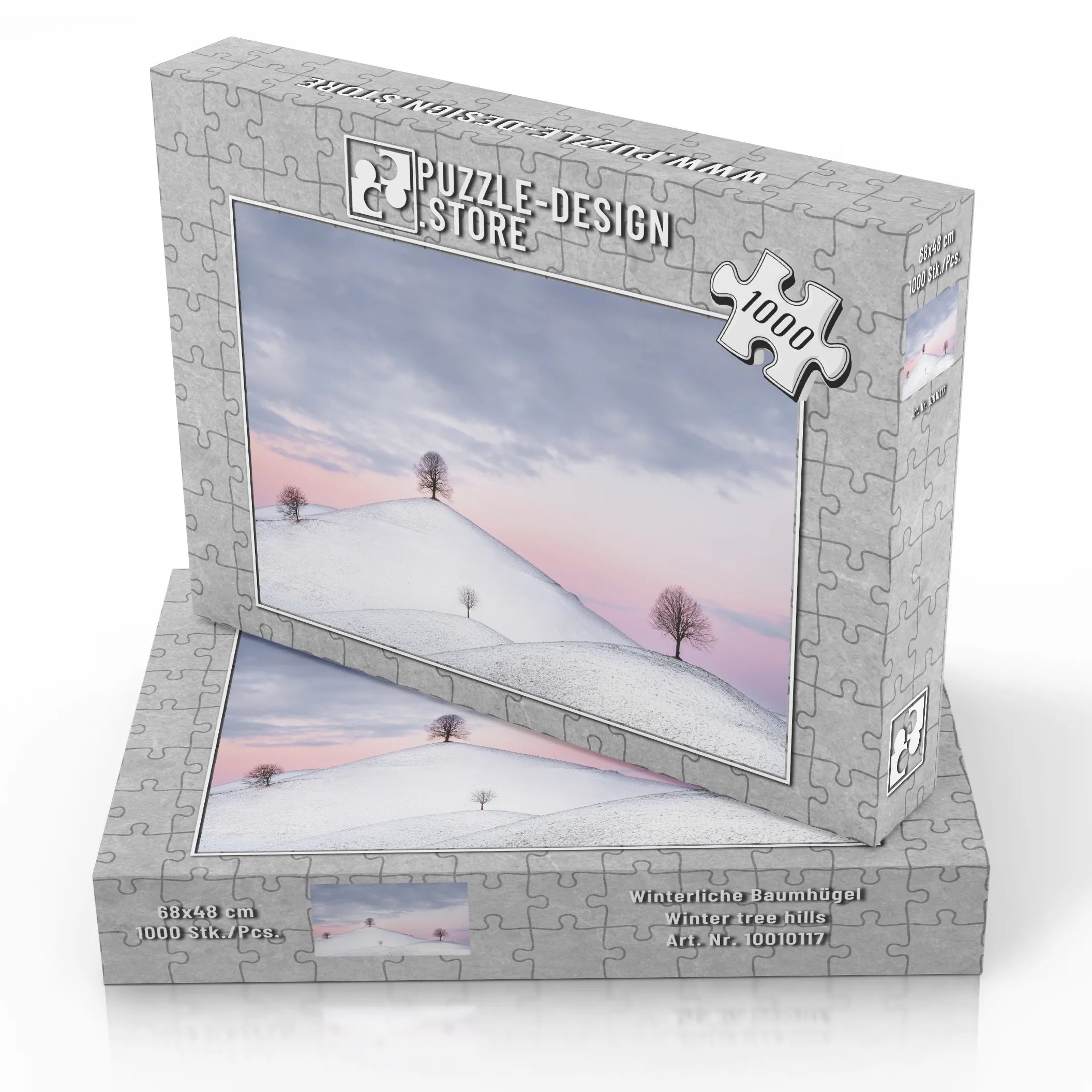 Winterliche Baumhügel