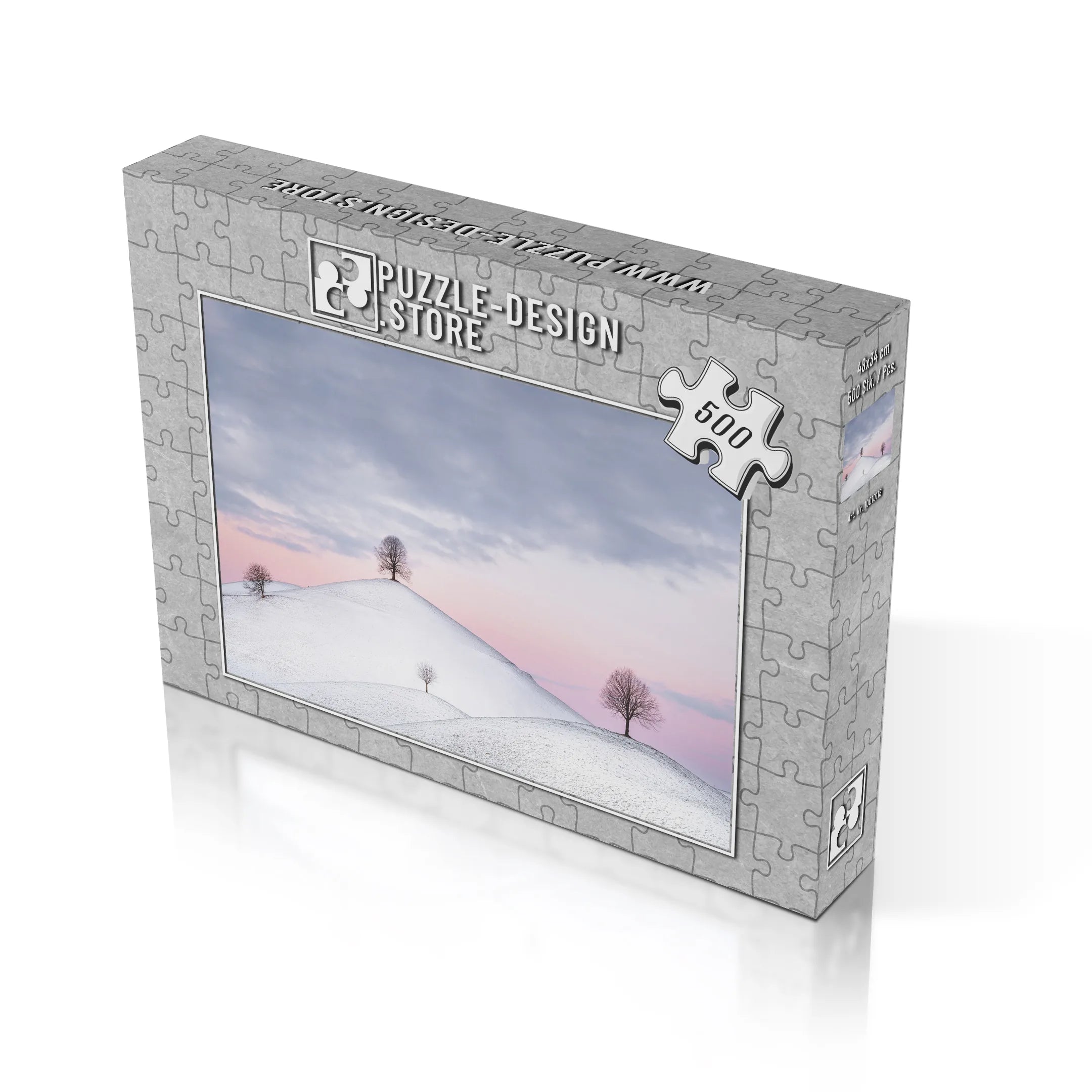 Winterliche Baumhügel