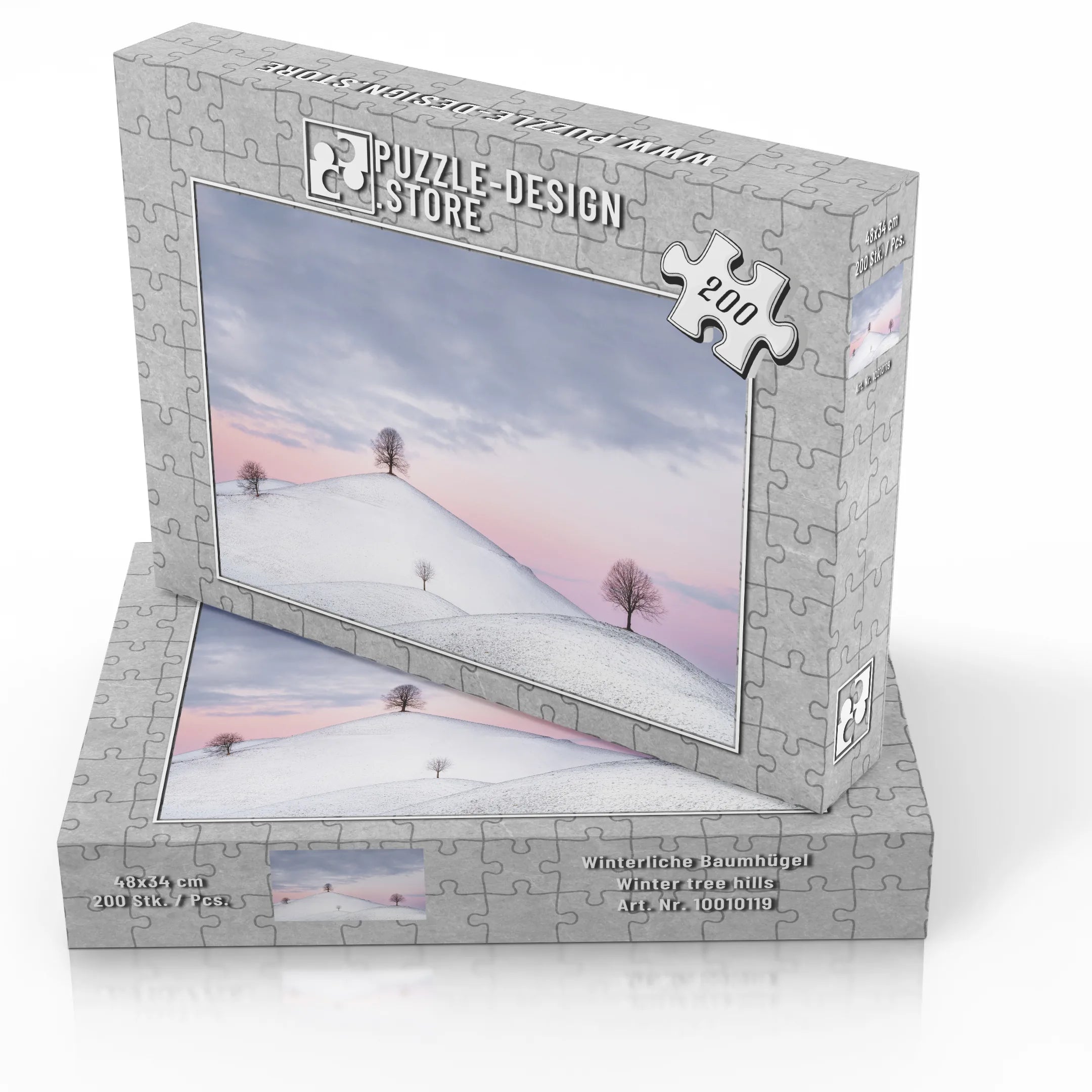 Winterliche Baumhügel