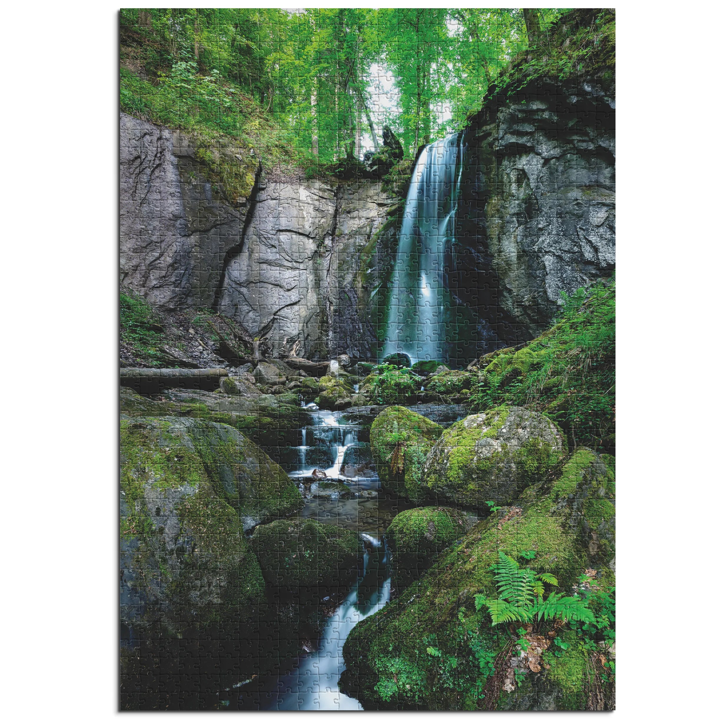 Magischer Wasserfall