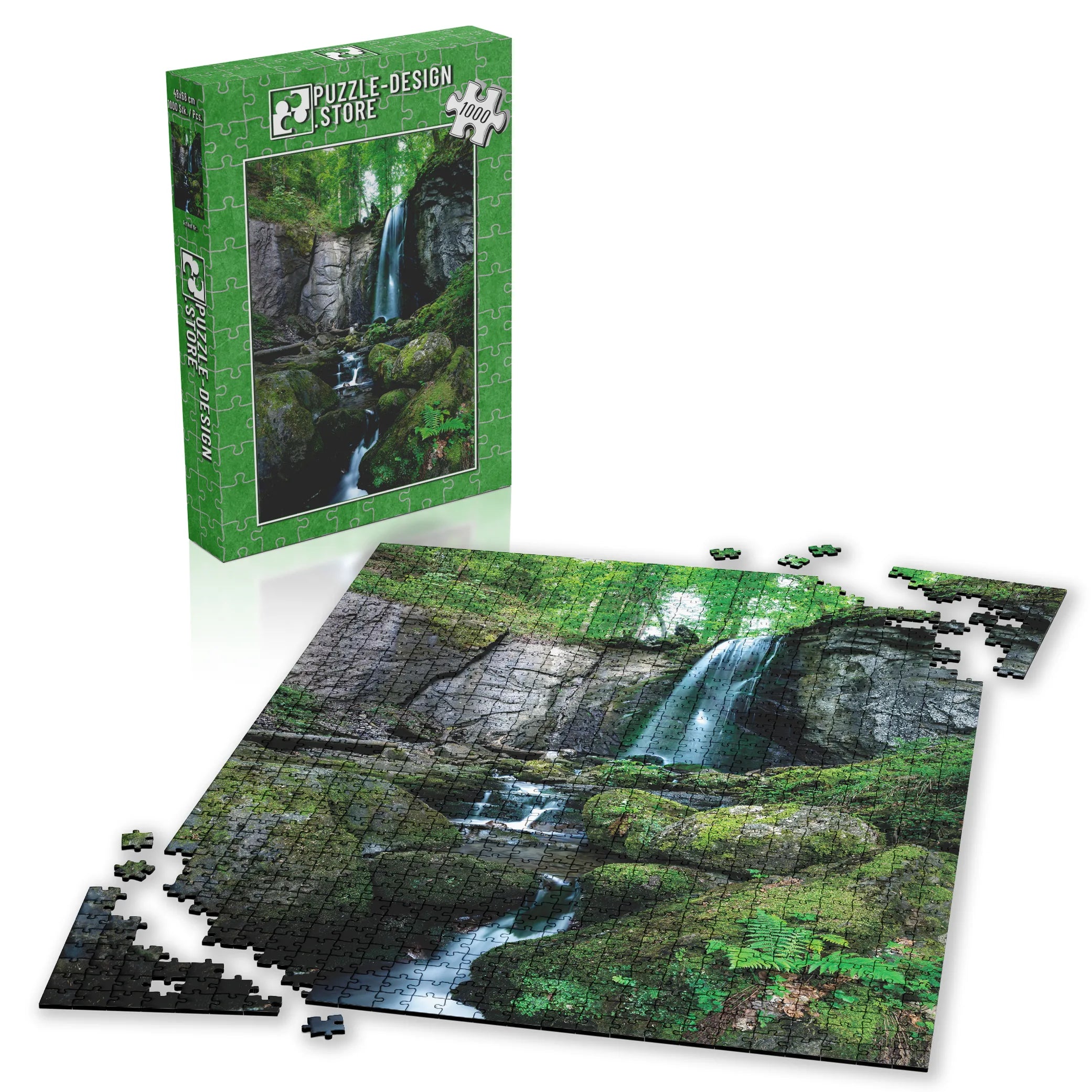 Magischer Wasserfall