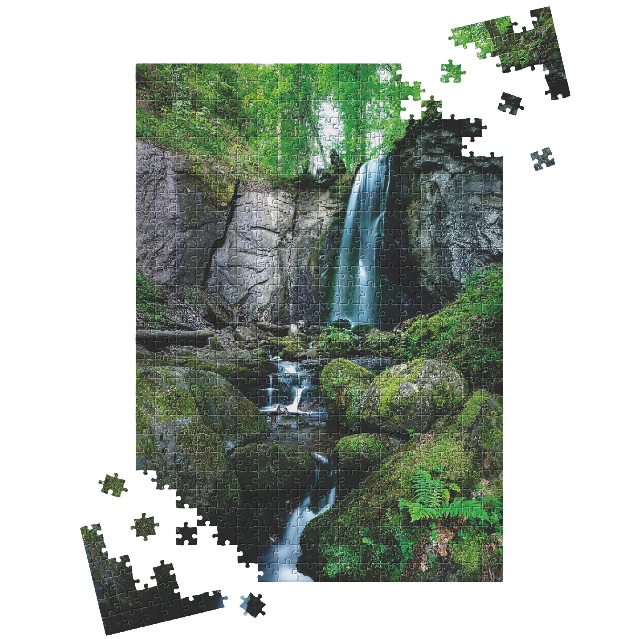 Magischer Wasserfall