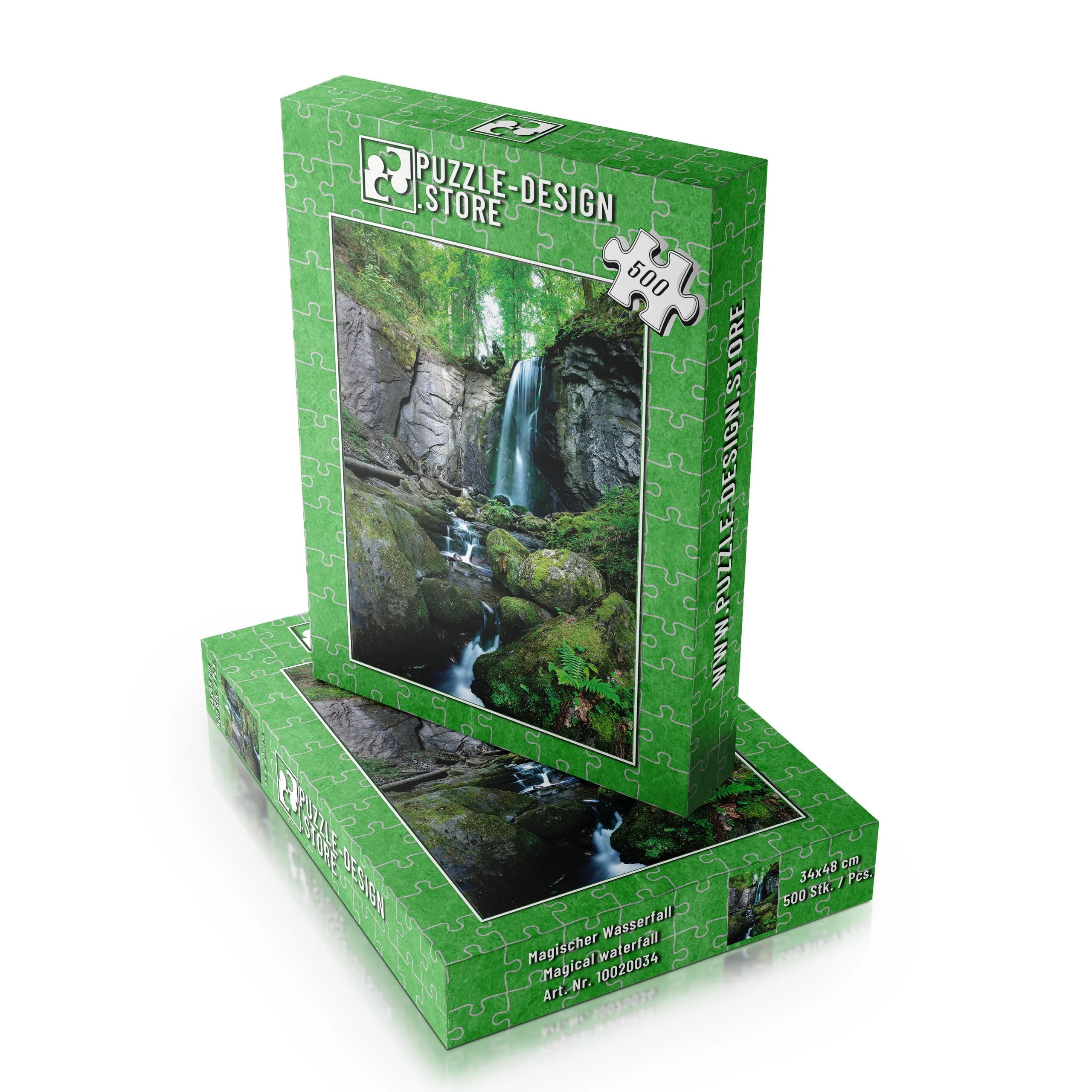 Magischer Wasserfall