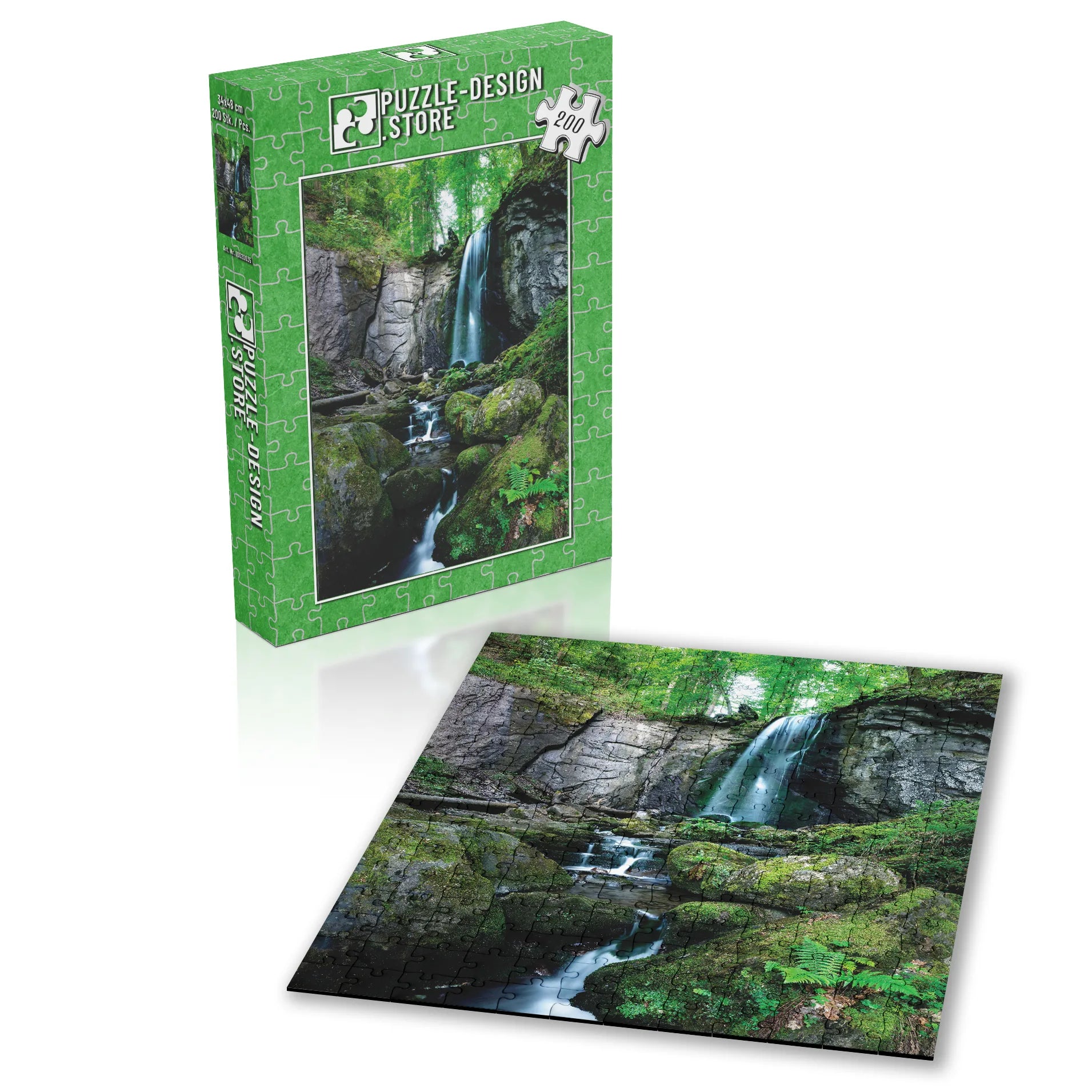 Magischer Wasserfall