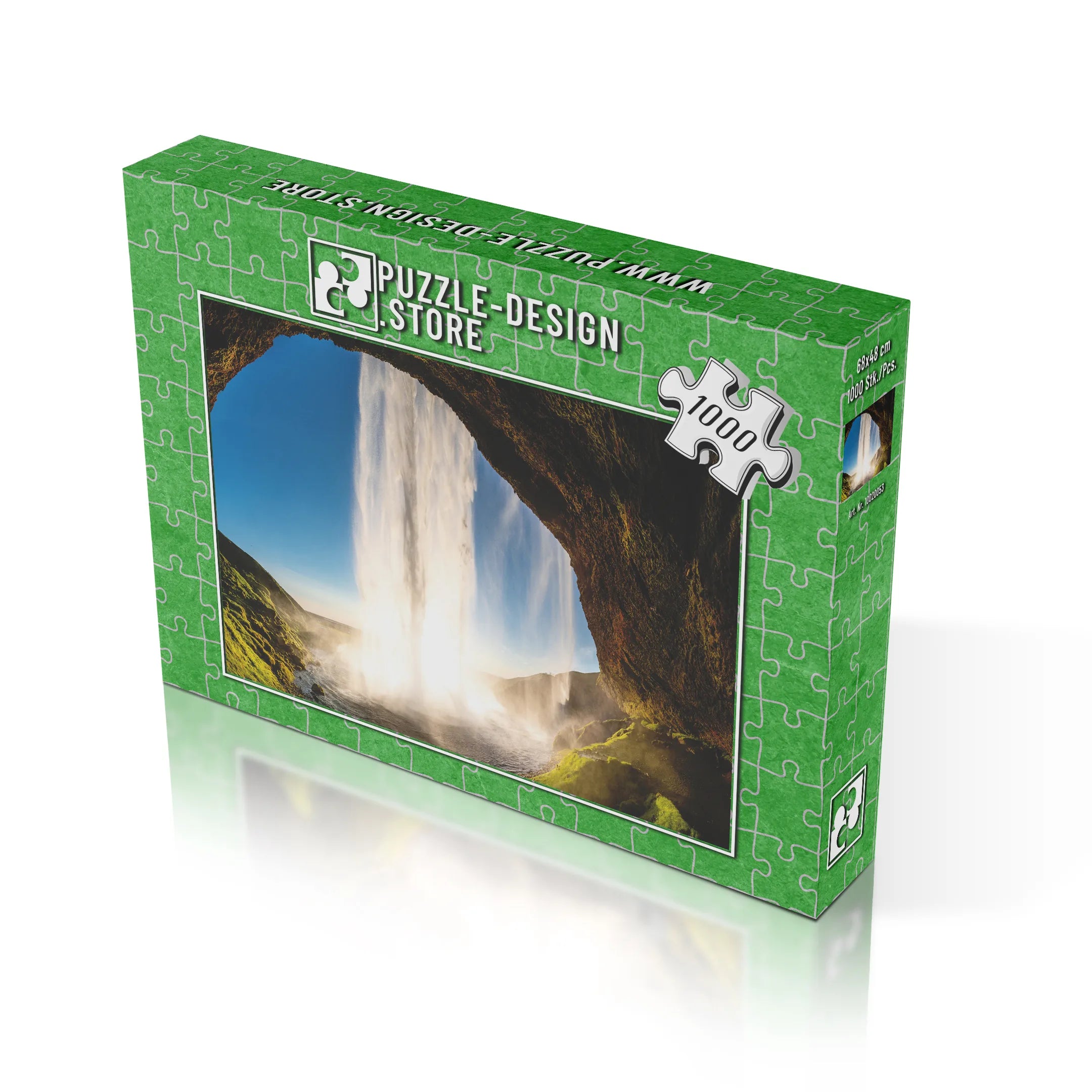 Iceland Wasserfall Seljalandsfoss