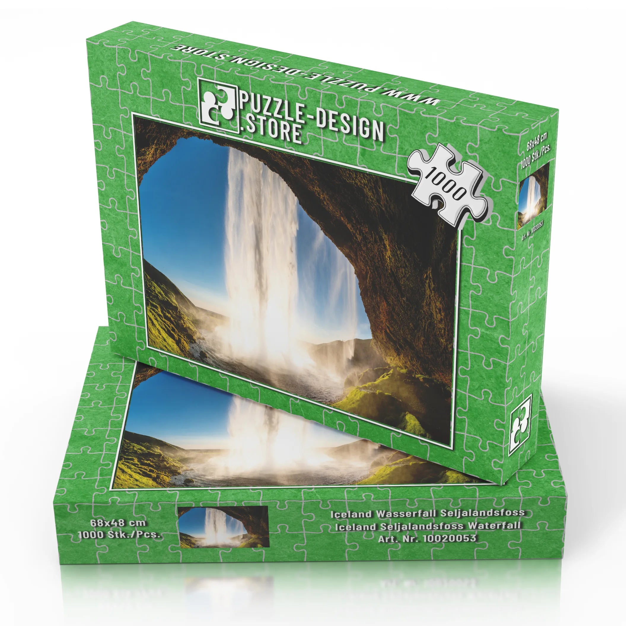 Iceland Wasserfall Seljalandsfoss