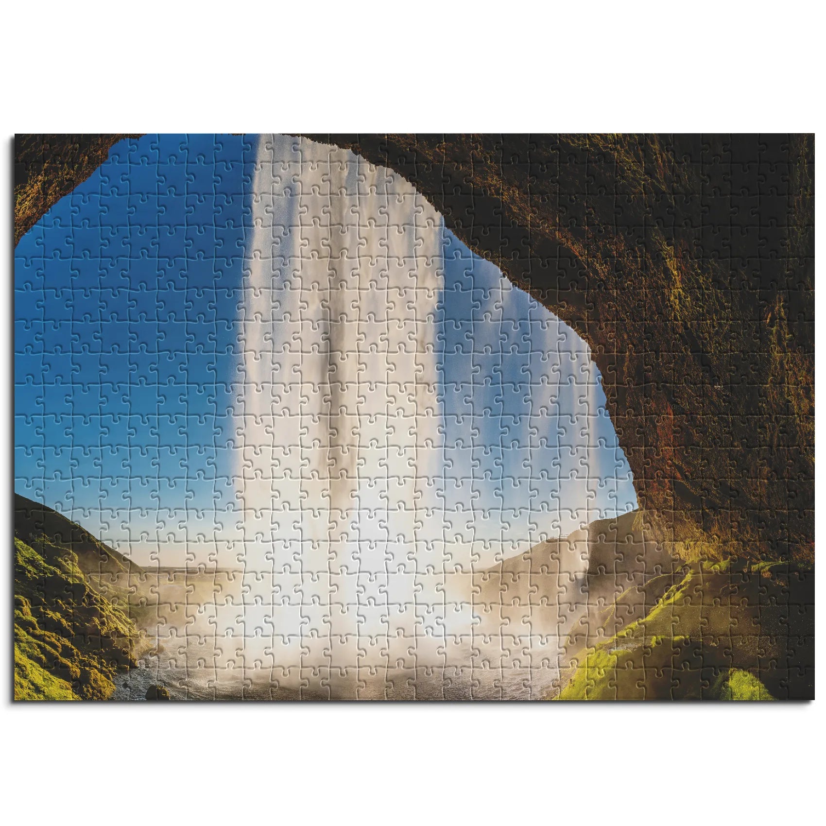 Iceland Wasserfall Seljalandsfoss