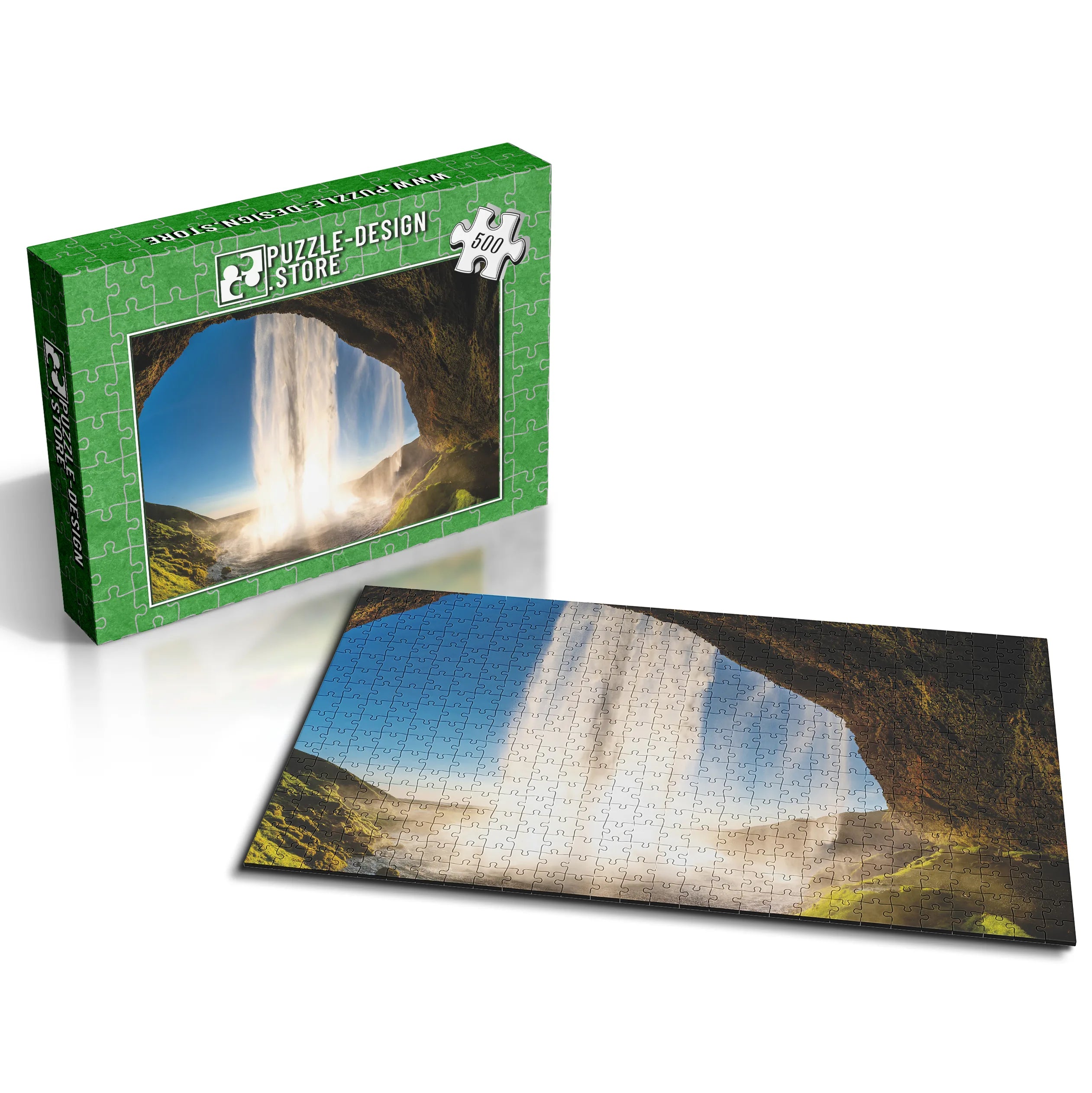 Iceland Wasserfall Seljalandsfoss