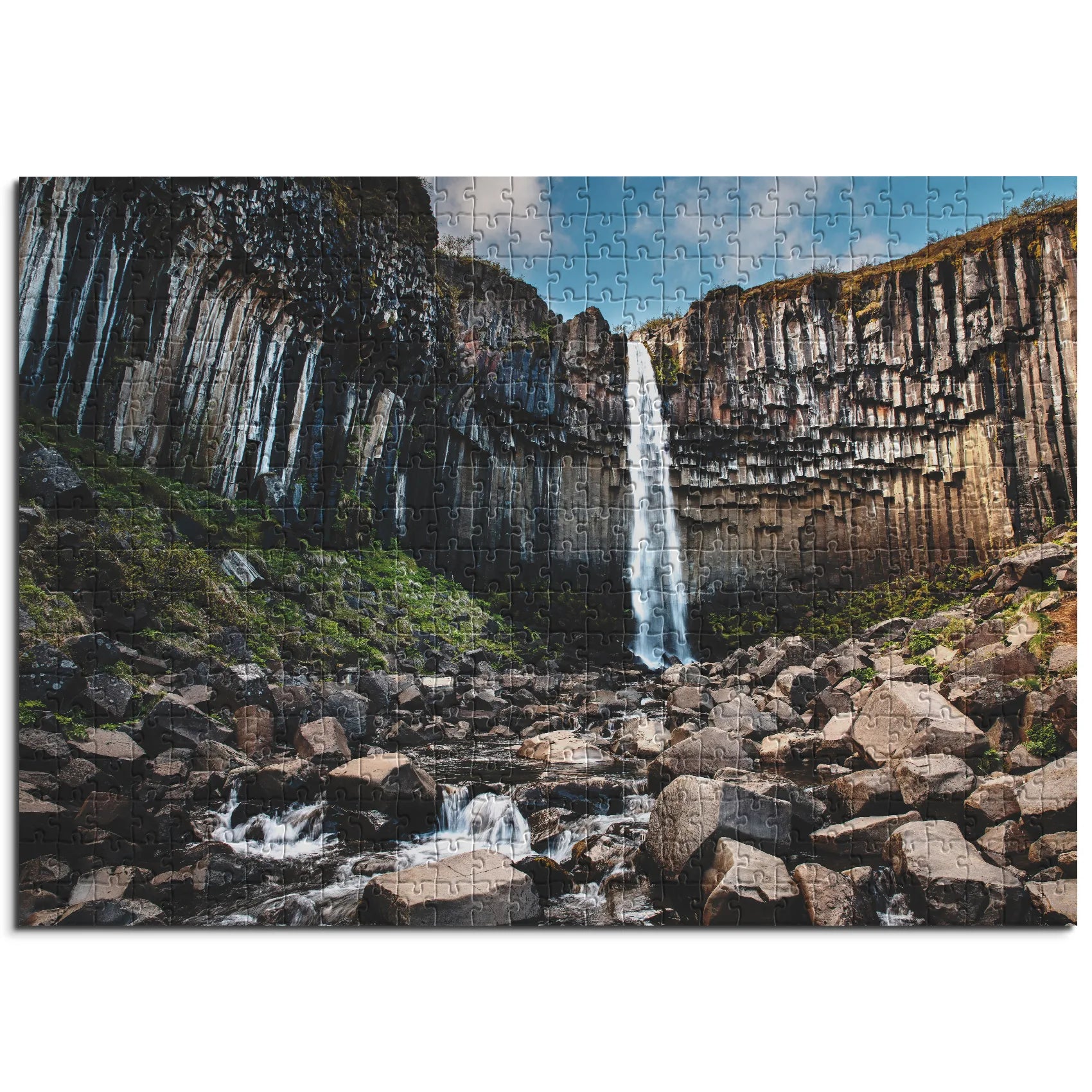 Iceland Wasserfall Svartifoss