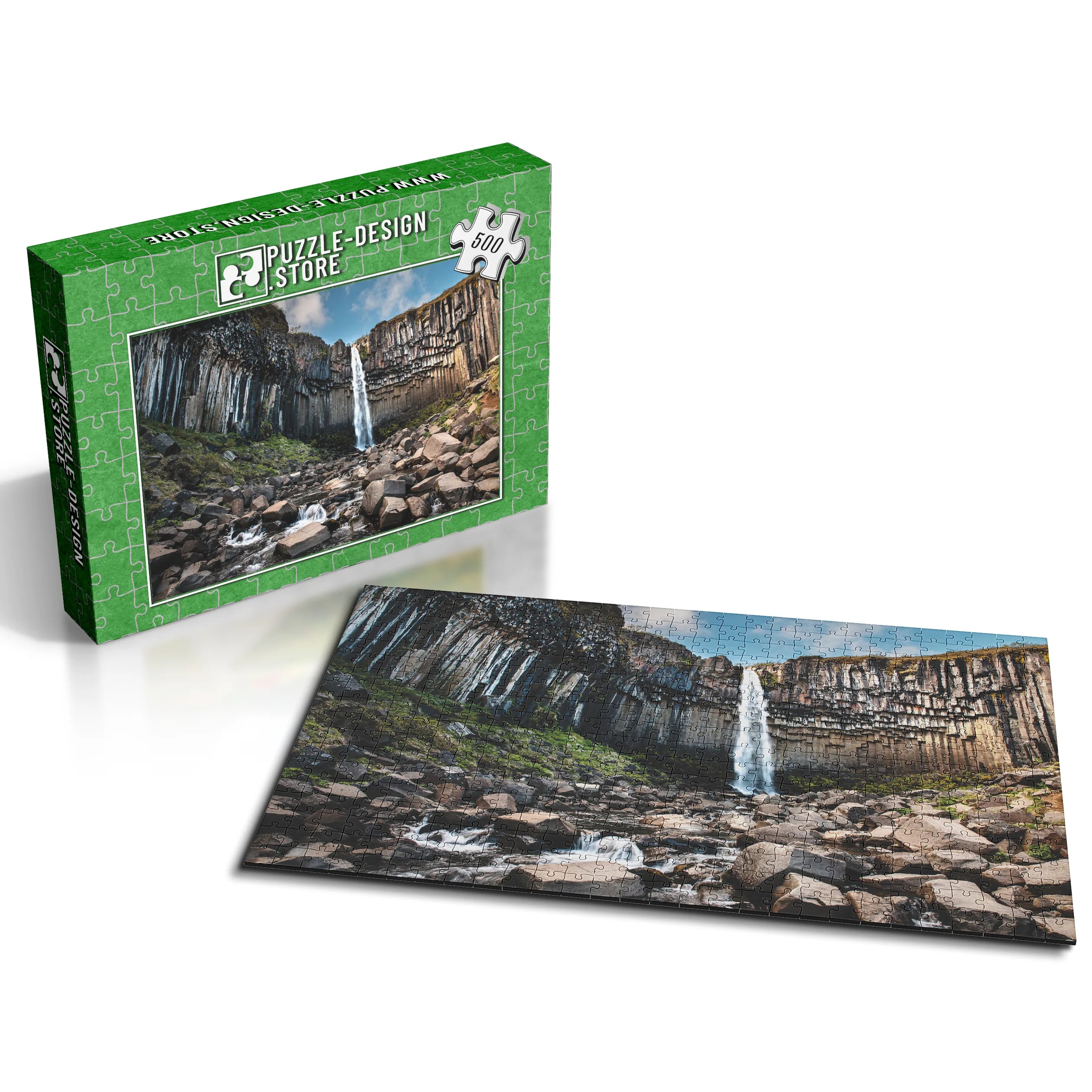 Iceland Wasserfall Svartifoss