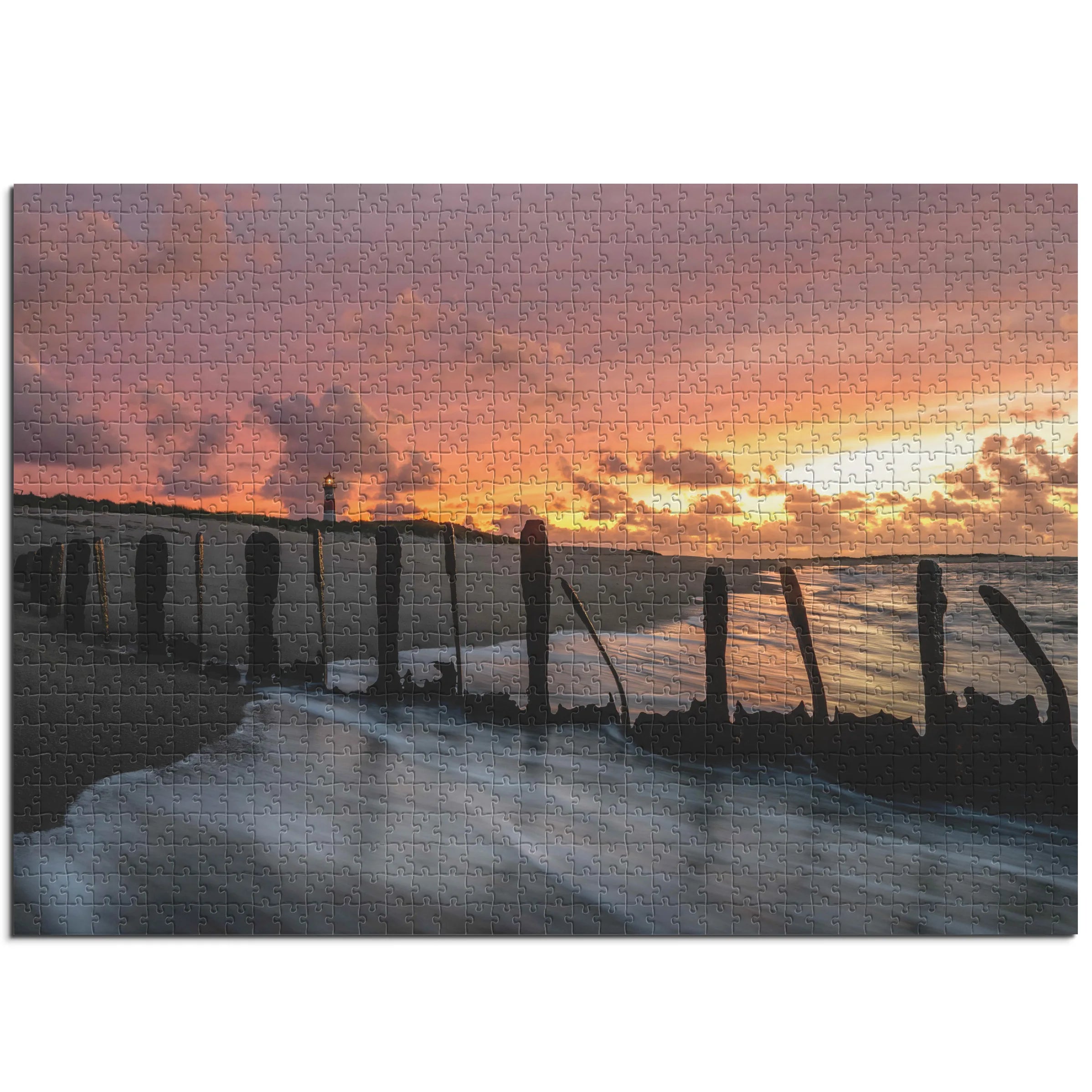 Sonnenuntergang am Strand