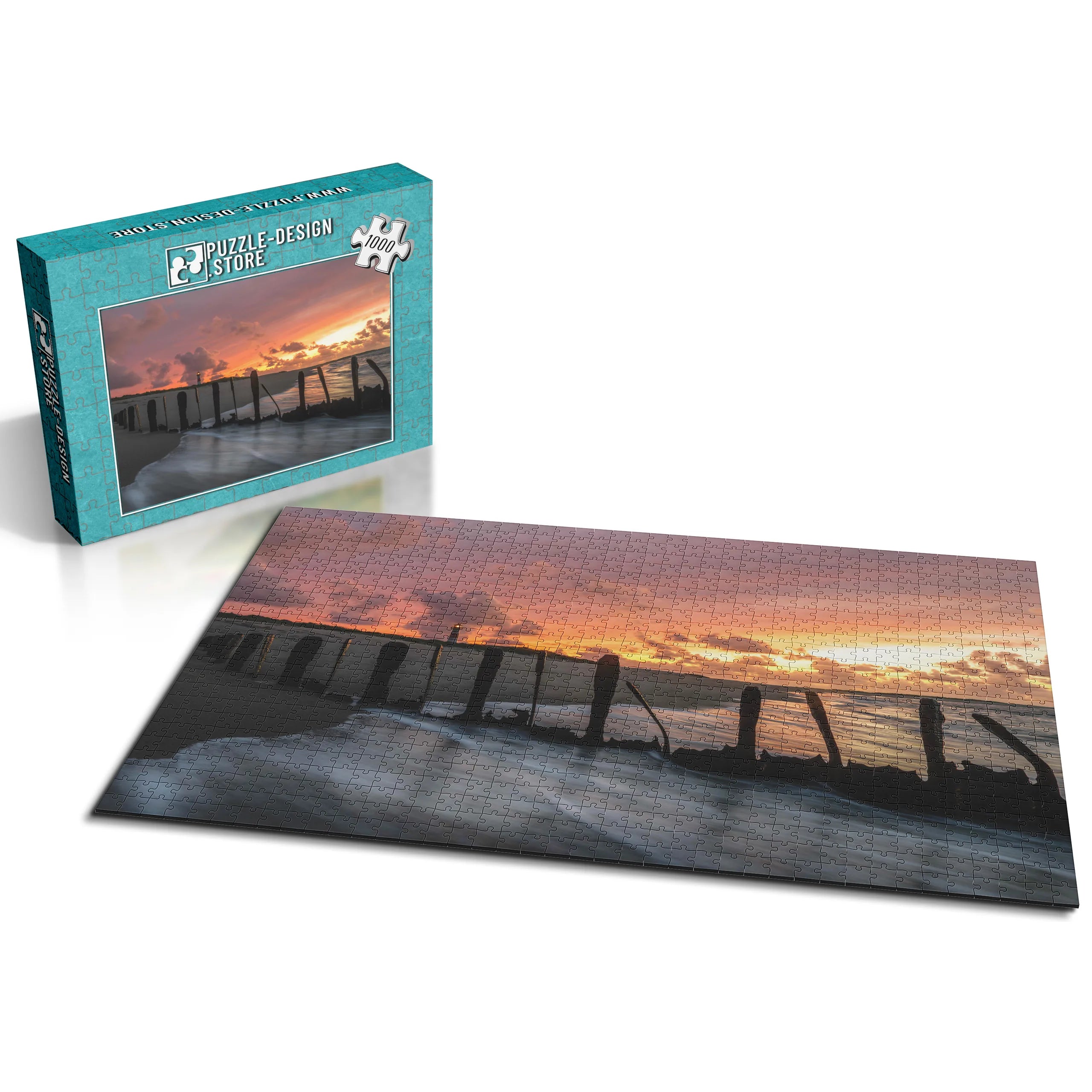 Sonnenuntergang am Strand