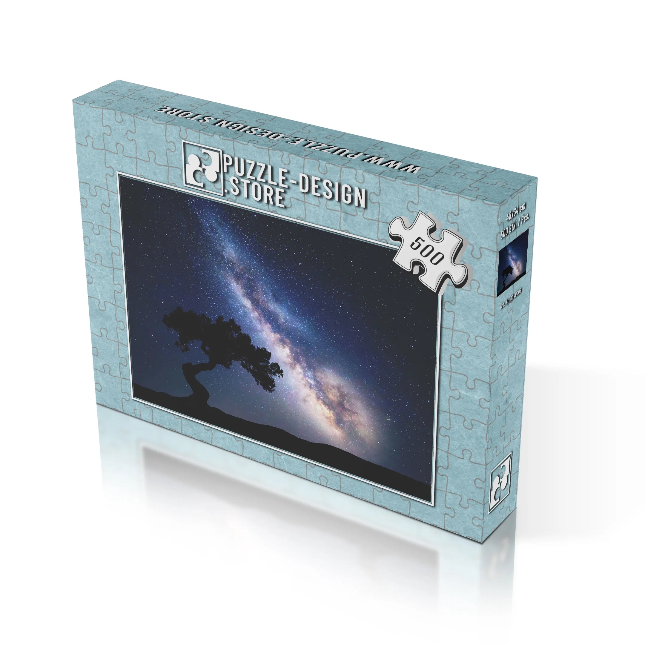 Milchstraße über Baum