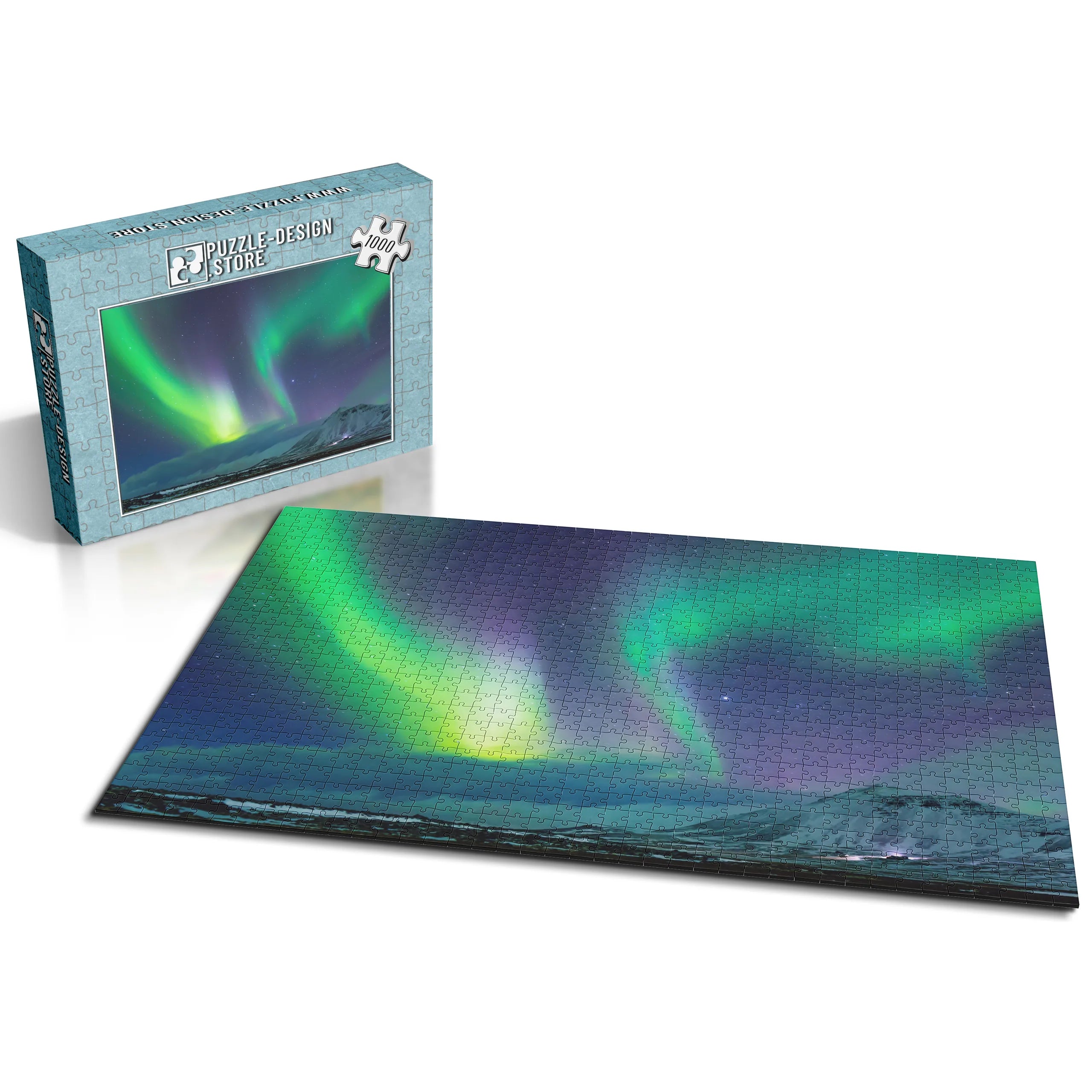 Polarlichter am Nachthimmel