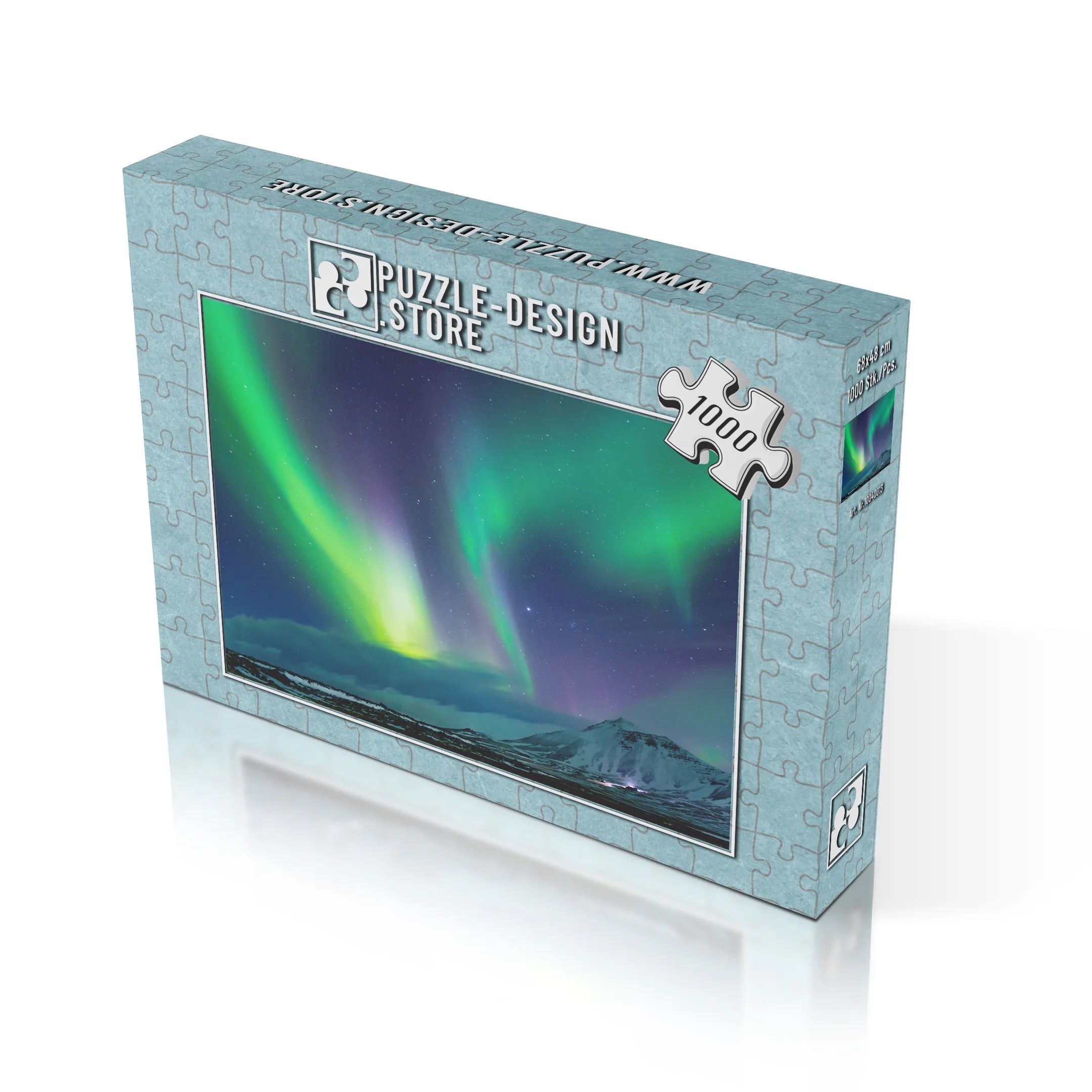 Polarlichter am Nachthimmel