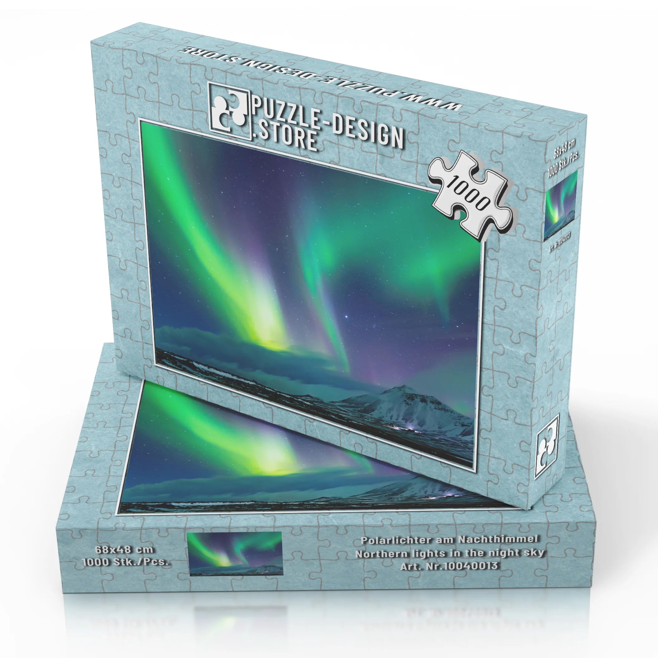 Polarlichter am Nachthimmel