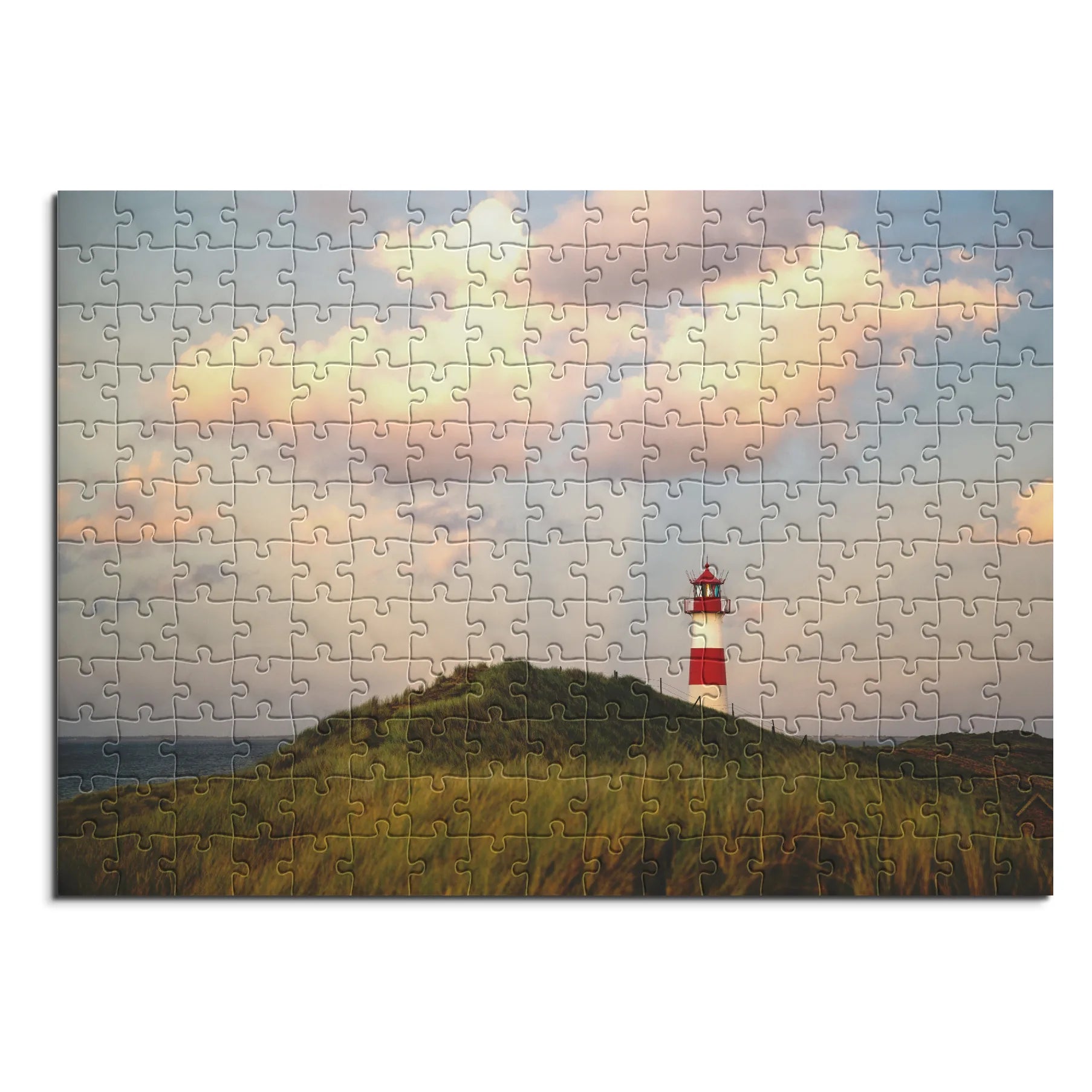 Leuchtturm im Abendlicht