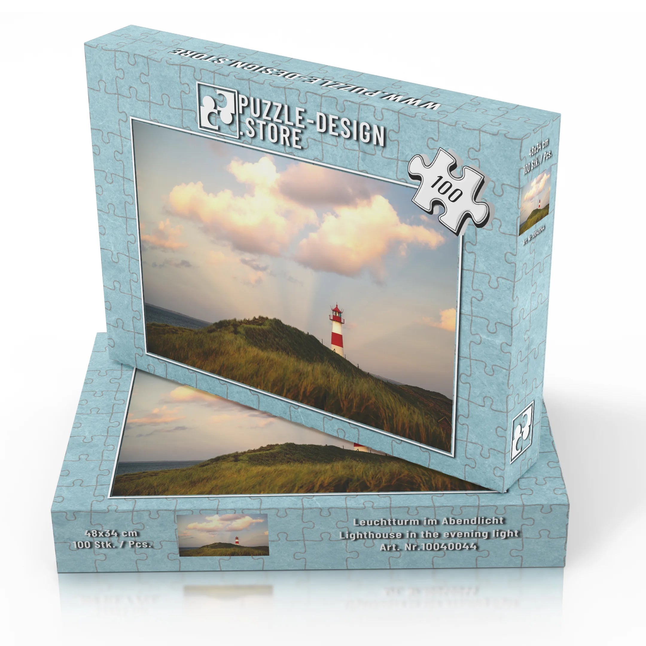 Leuchtturm im Abendlicht