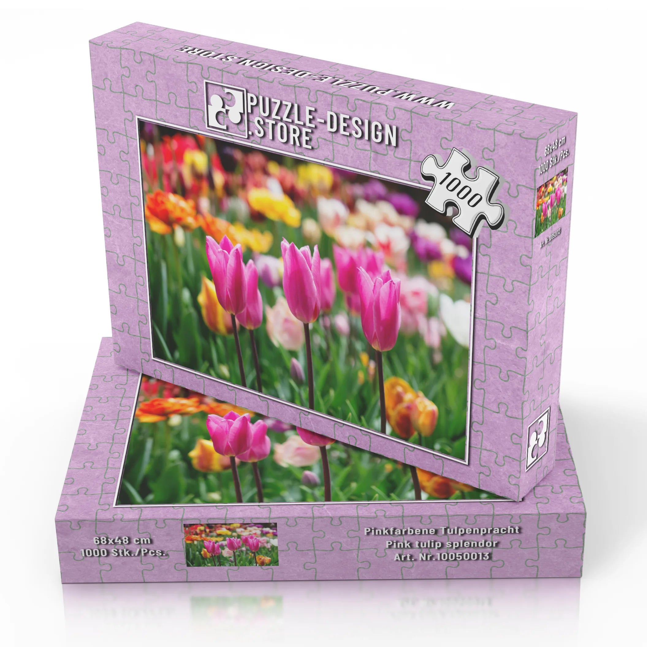 Pinkfarbene Tulpenpracht