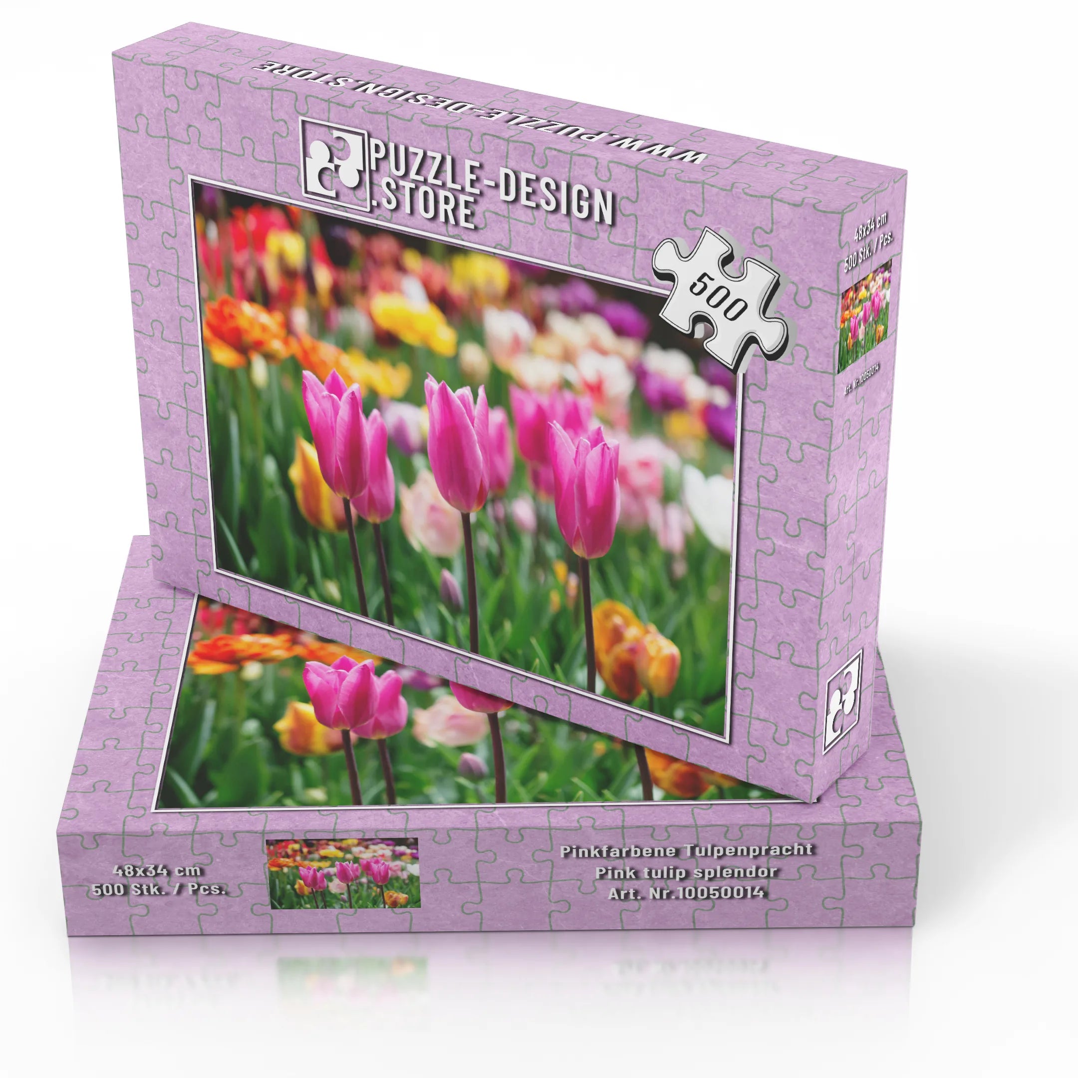 Pinkfarbene Tulpenpracht
