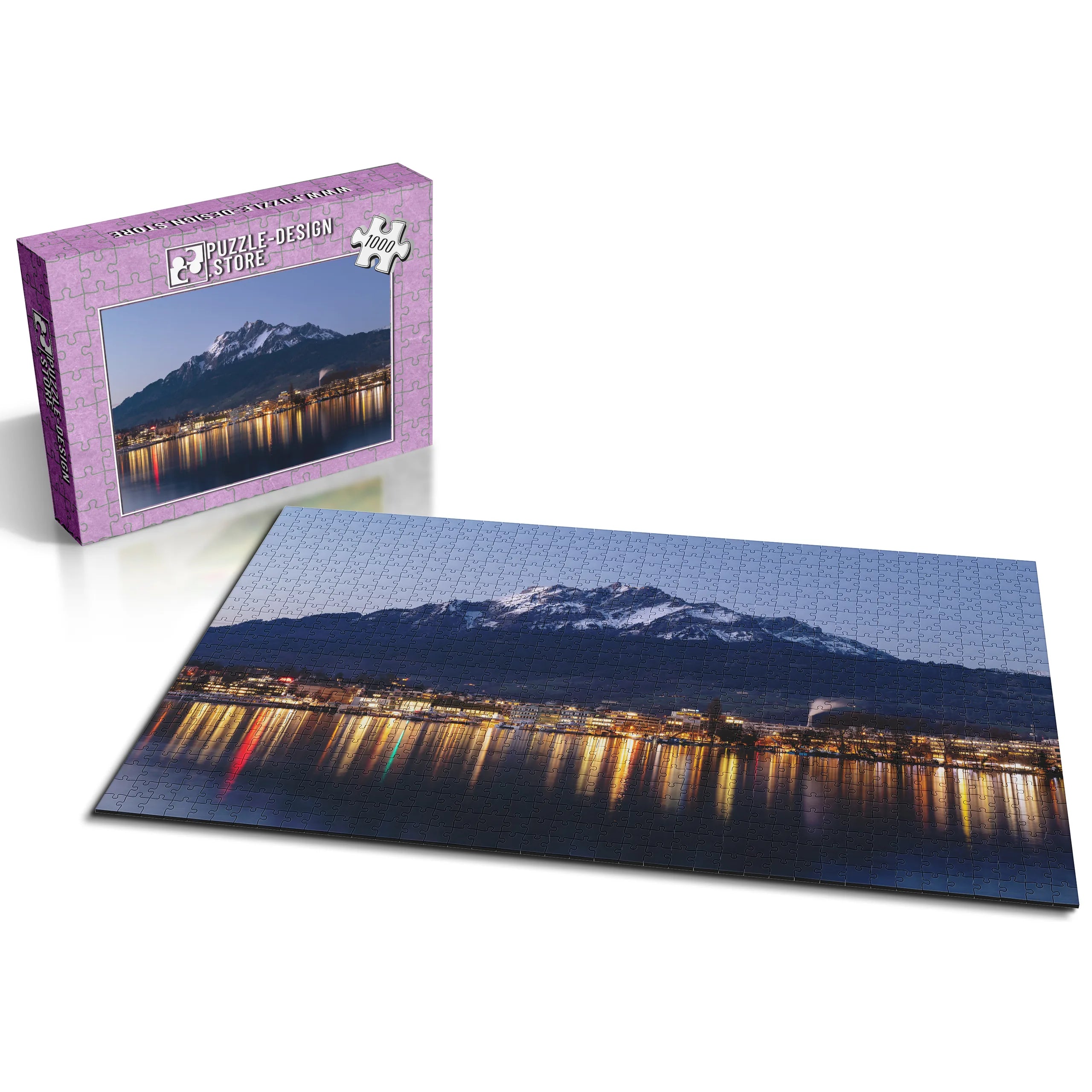 Luzern bei Abendlicht