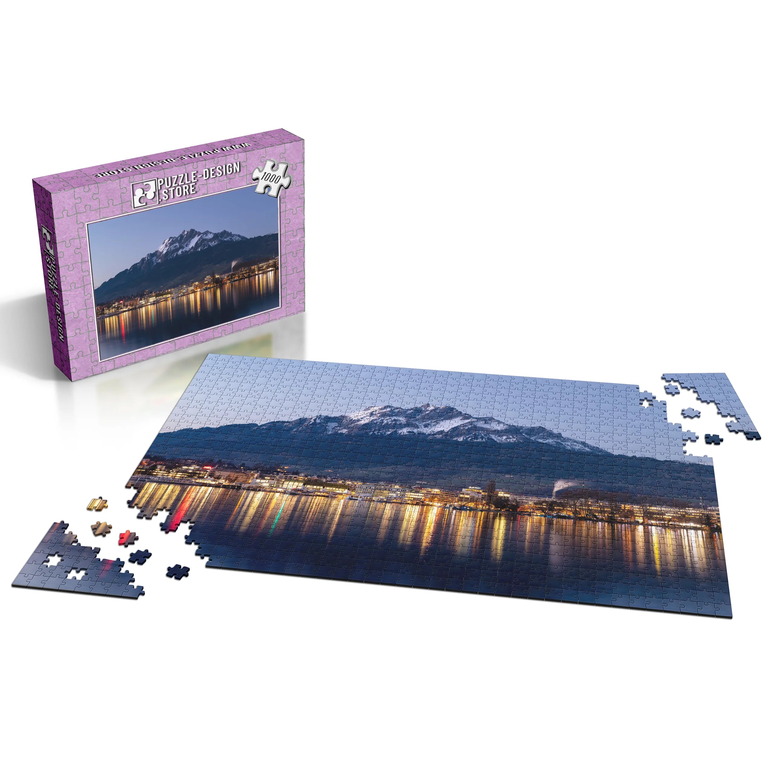 Luzern bei Abendlicht