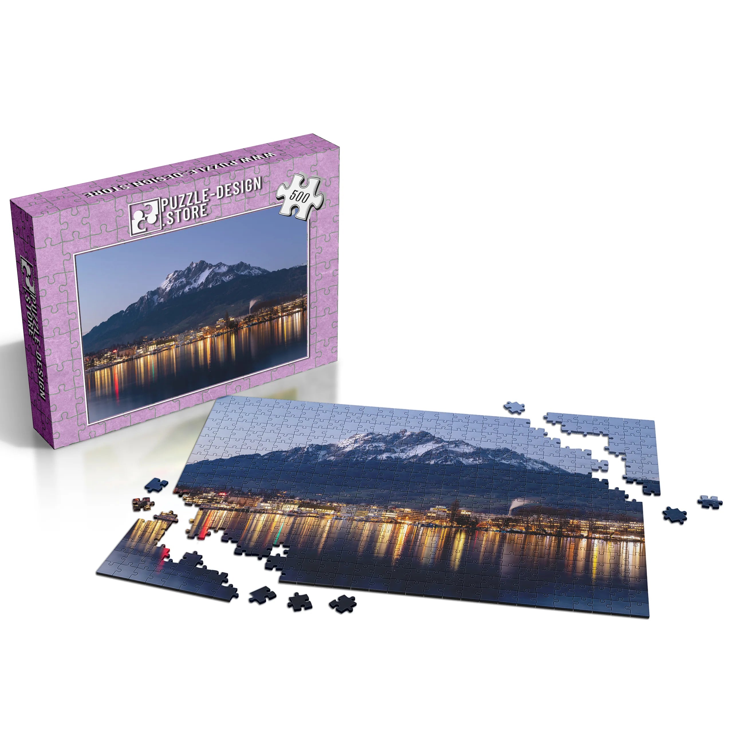 Luzern bei Abendlicht