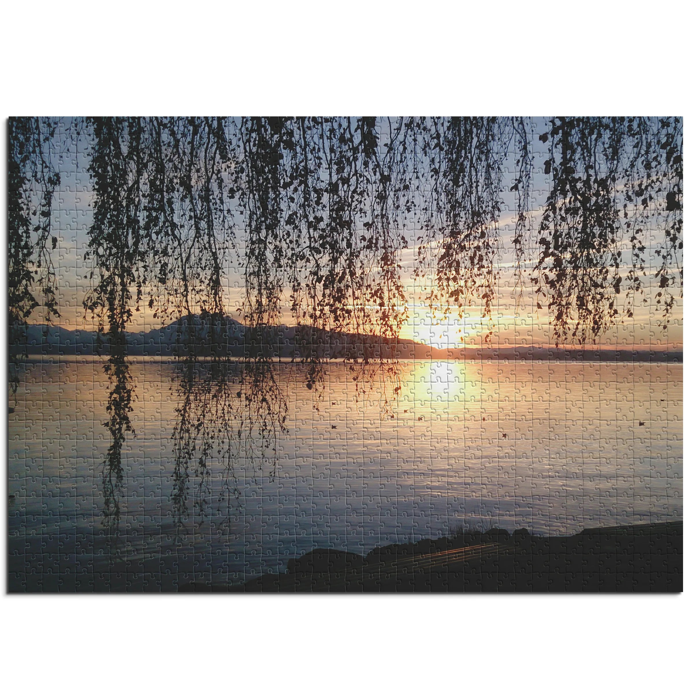 Sonnenuntergang am See