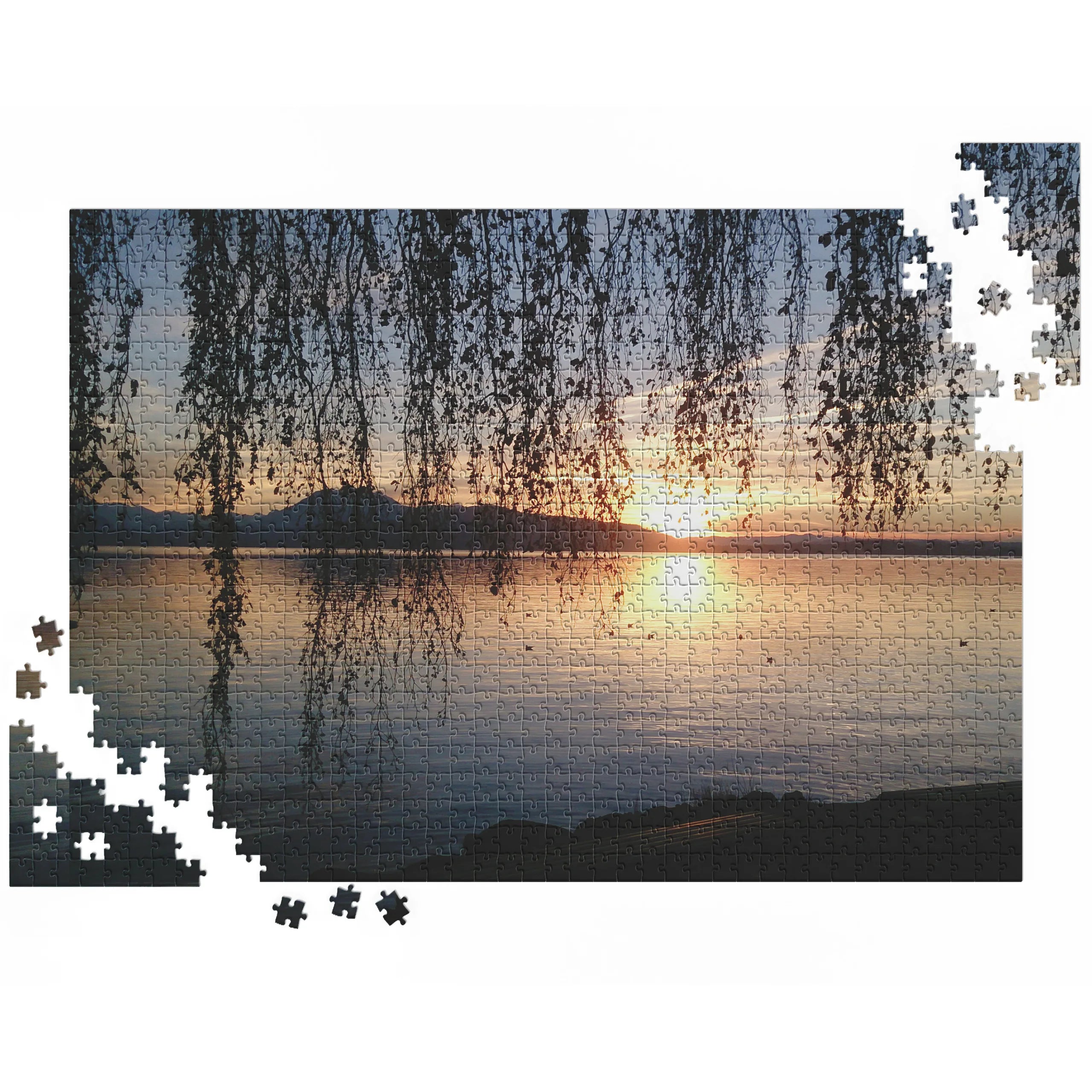 Sonnenuntergang am See