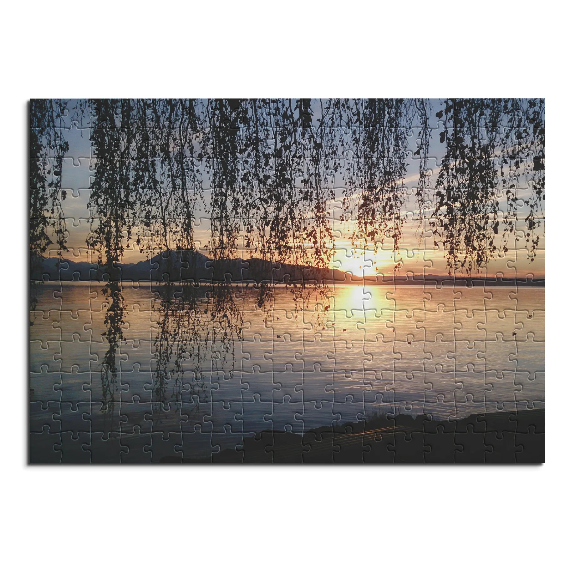 Sonnenuntergang am See