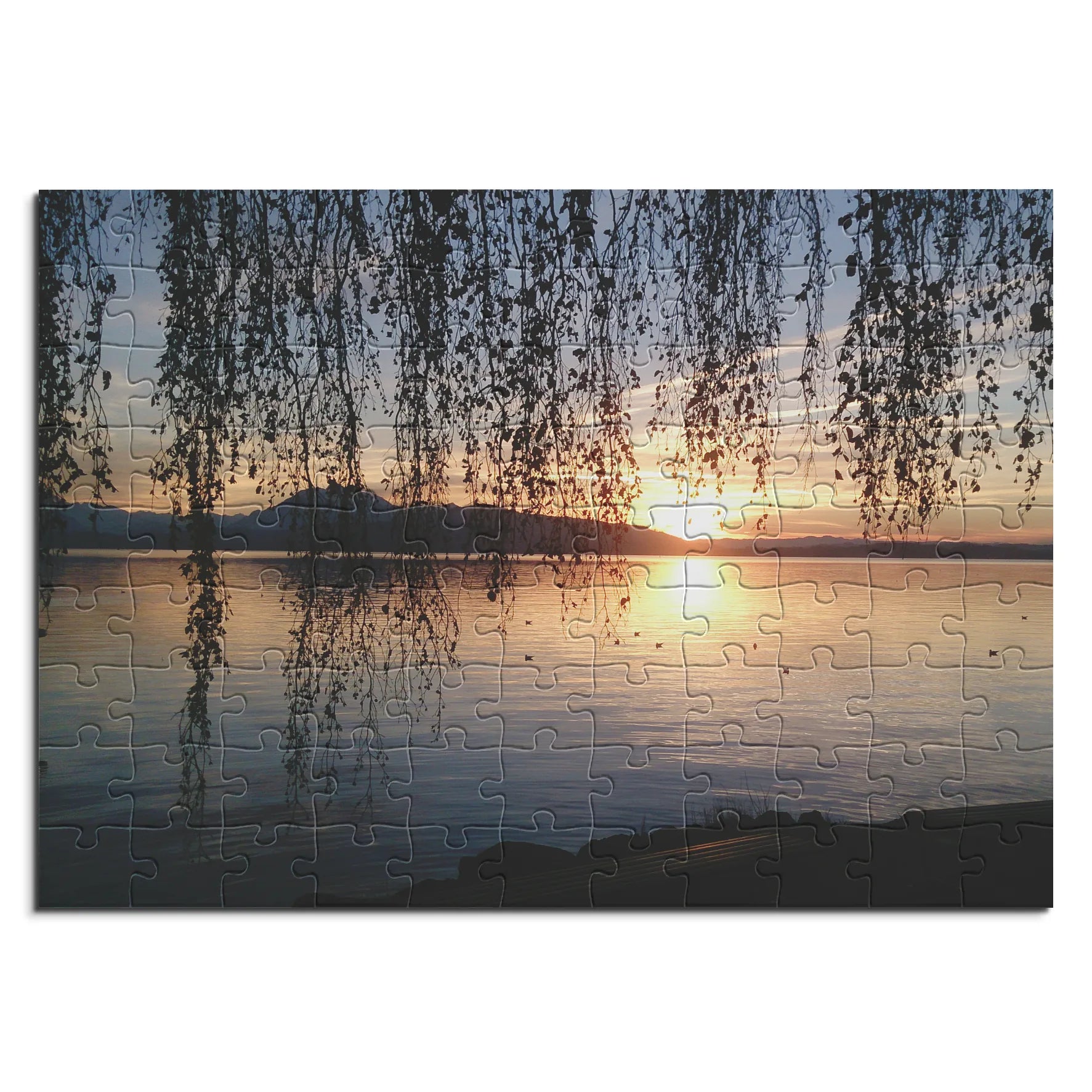 Sonnenuntergang am See