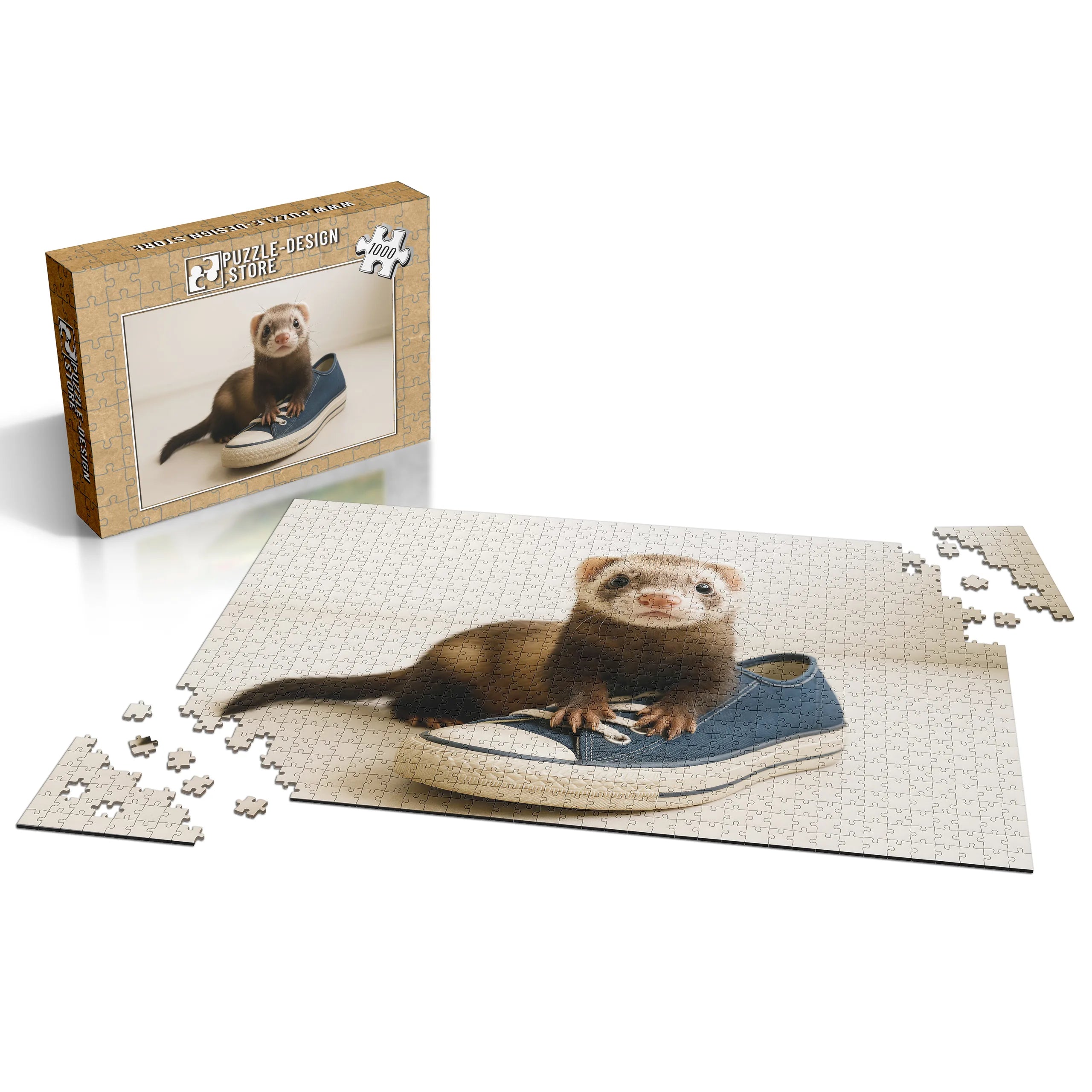 Frecher Frettchenblick