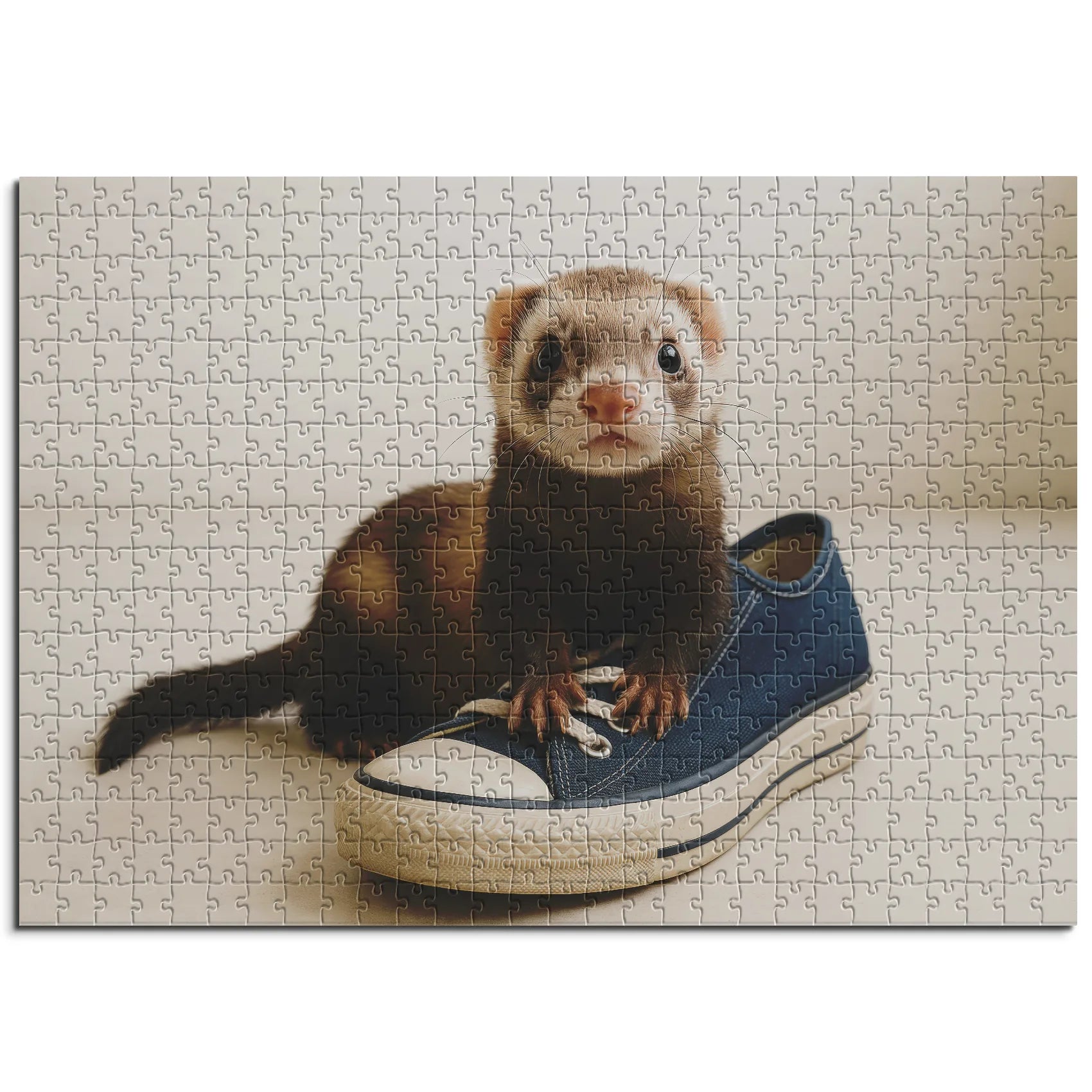 Frecher Frettchenblick