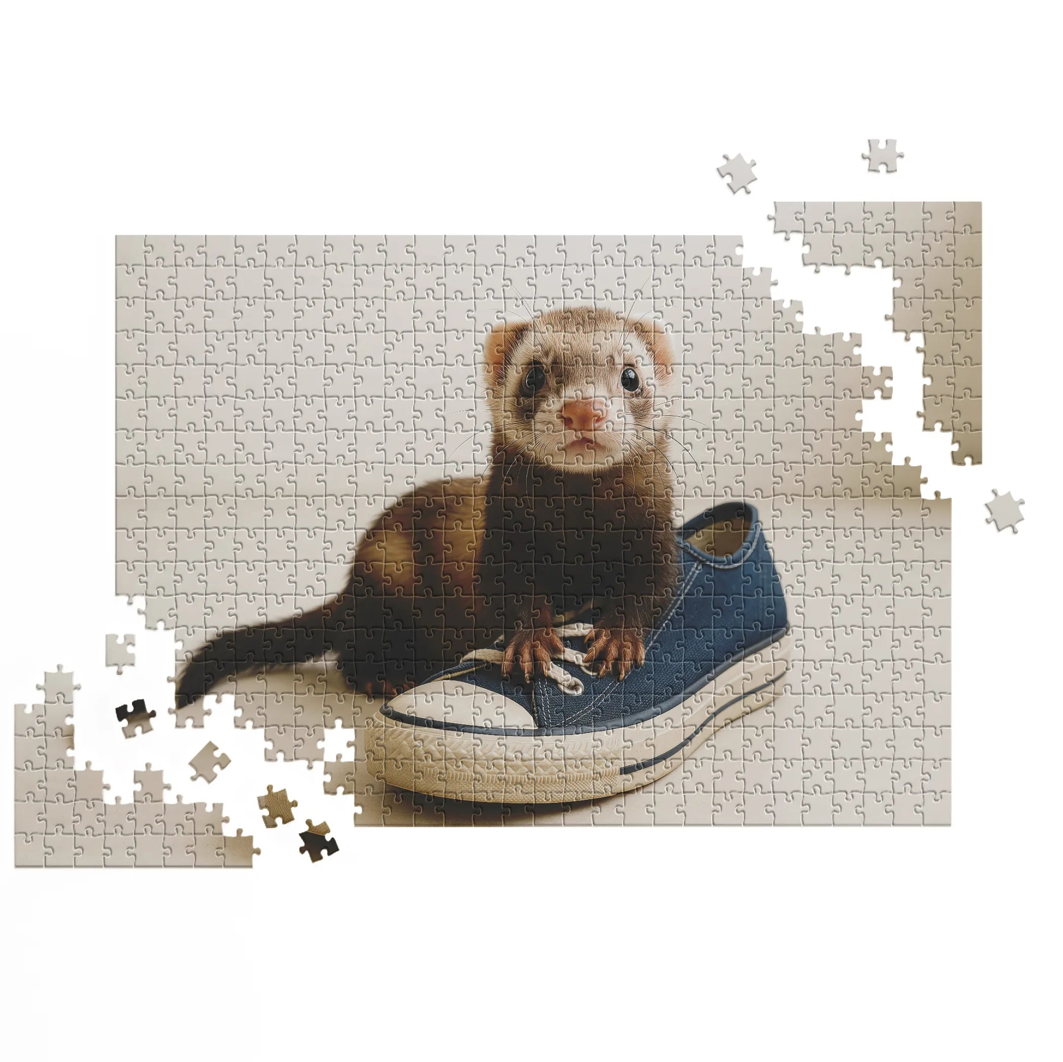 Frecher Frettchenblick