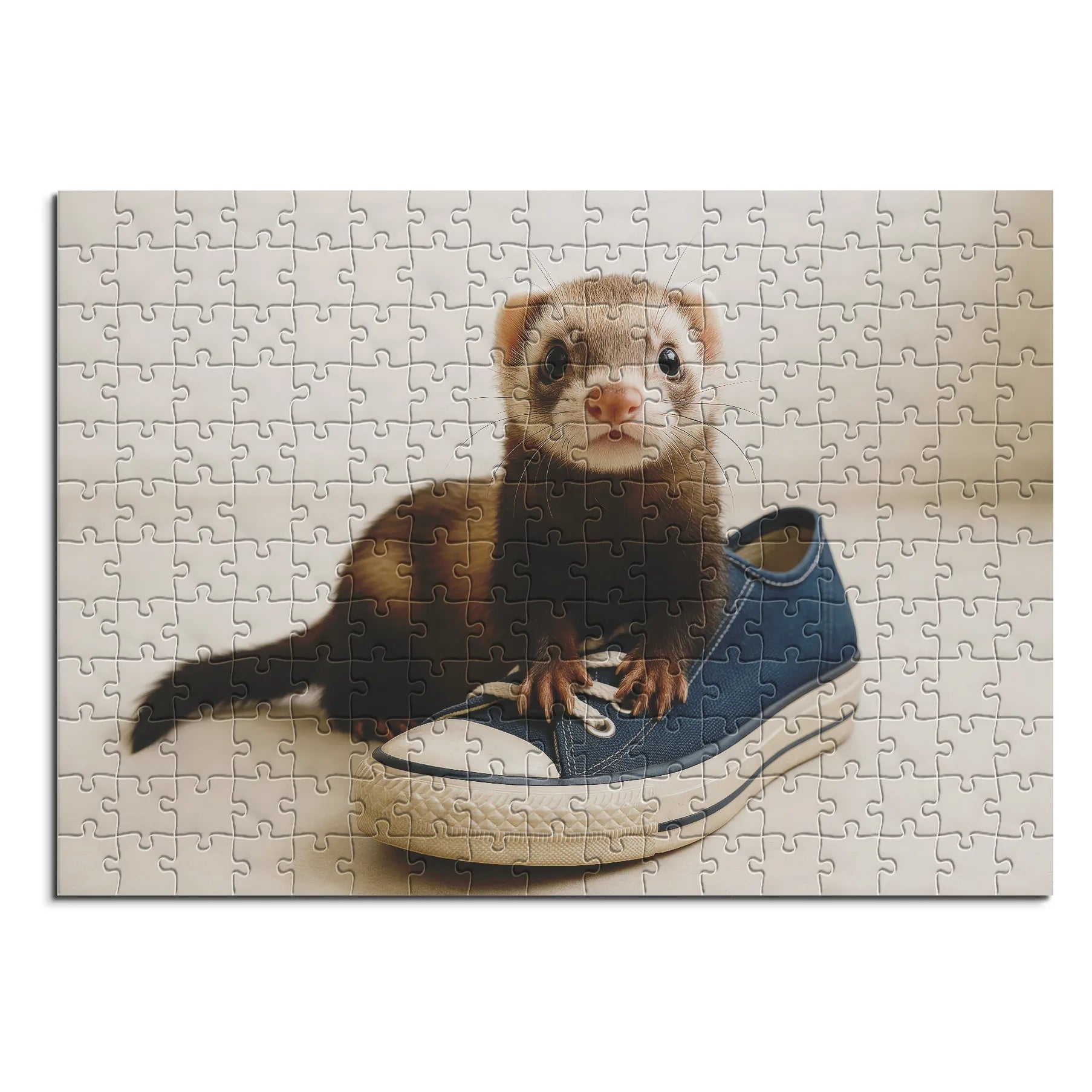 Frecher Frettchenblick