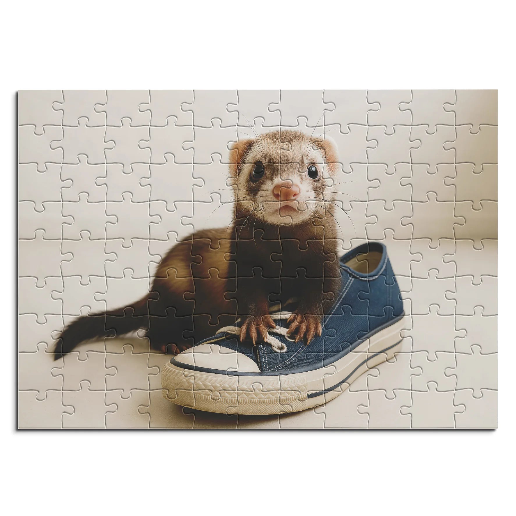 Frecher Frettchenblick