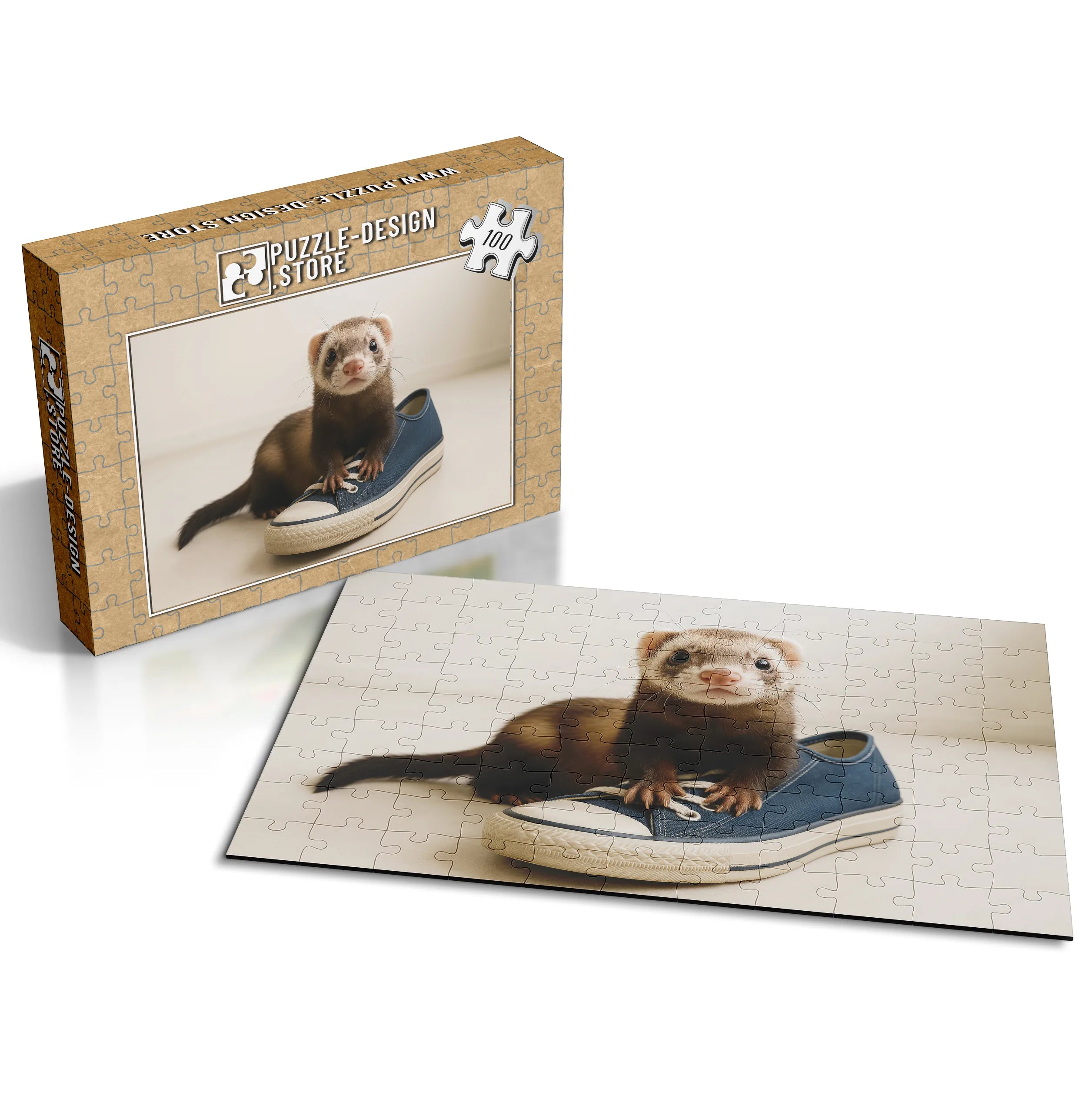 Frecher Frettchenblick