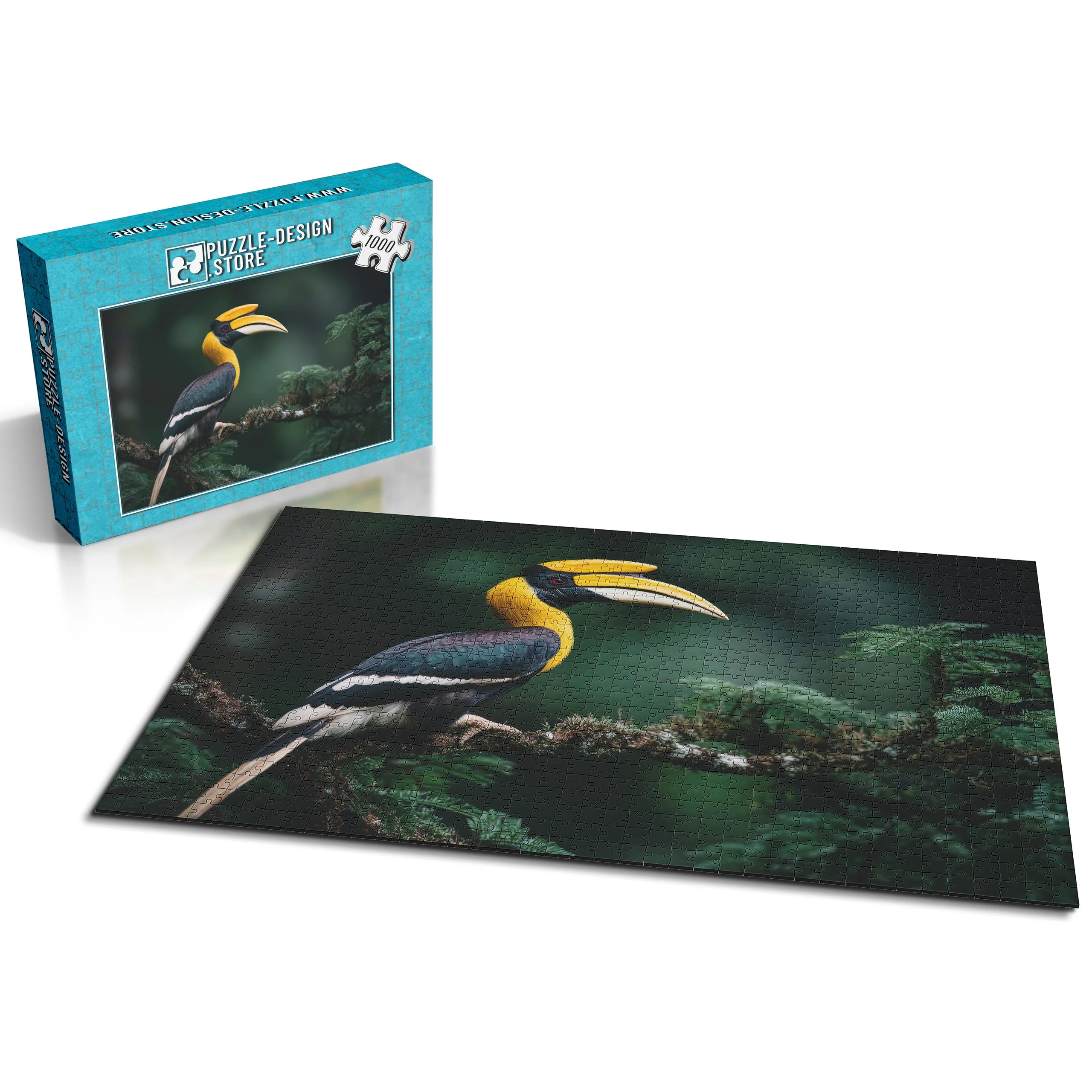 Exotischer Hornvogel