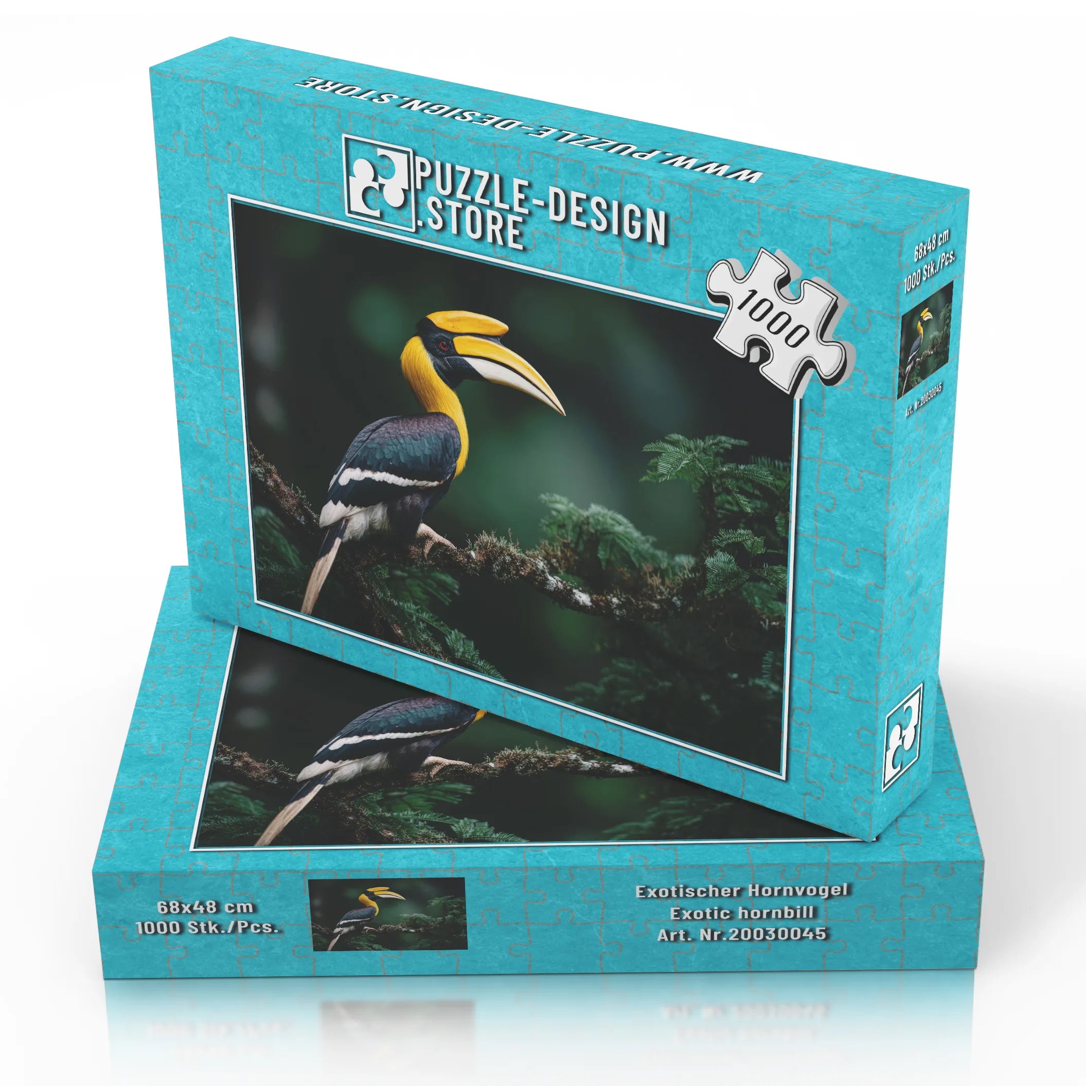 Exotischer Hornvogel