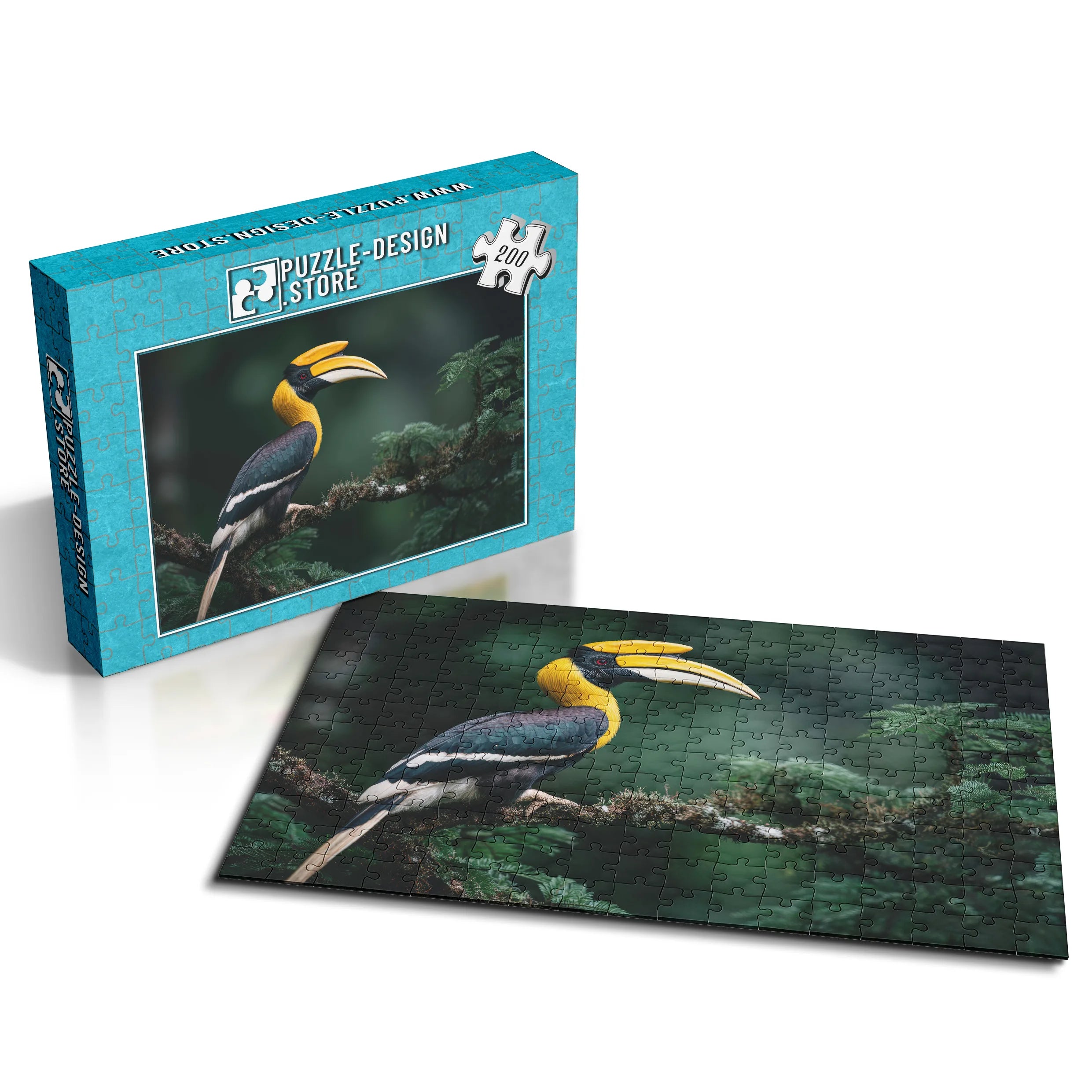 Exotischer Hornvogel