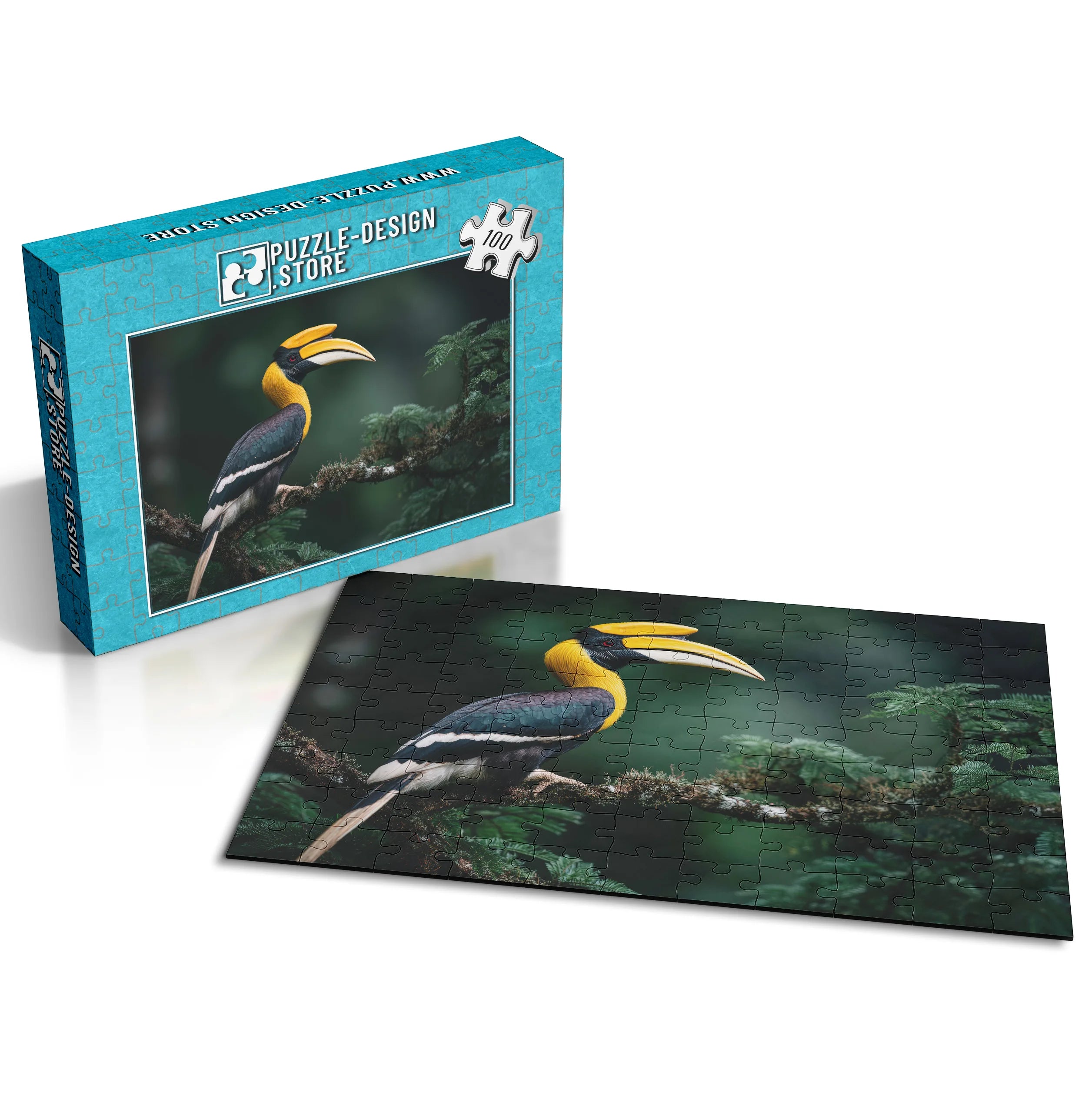 Exotischer Hornvogel