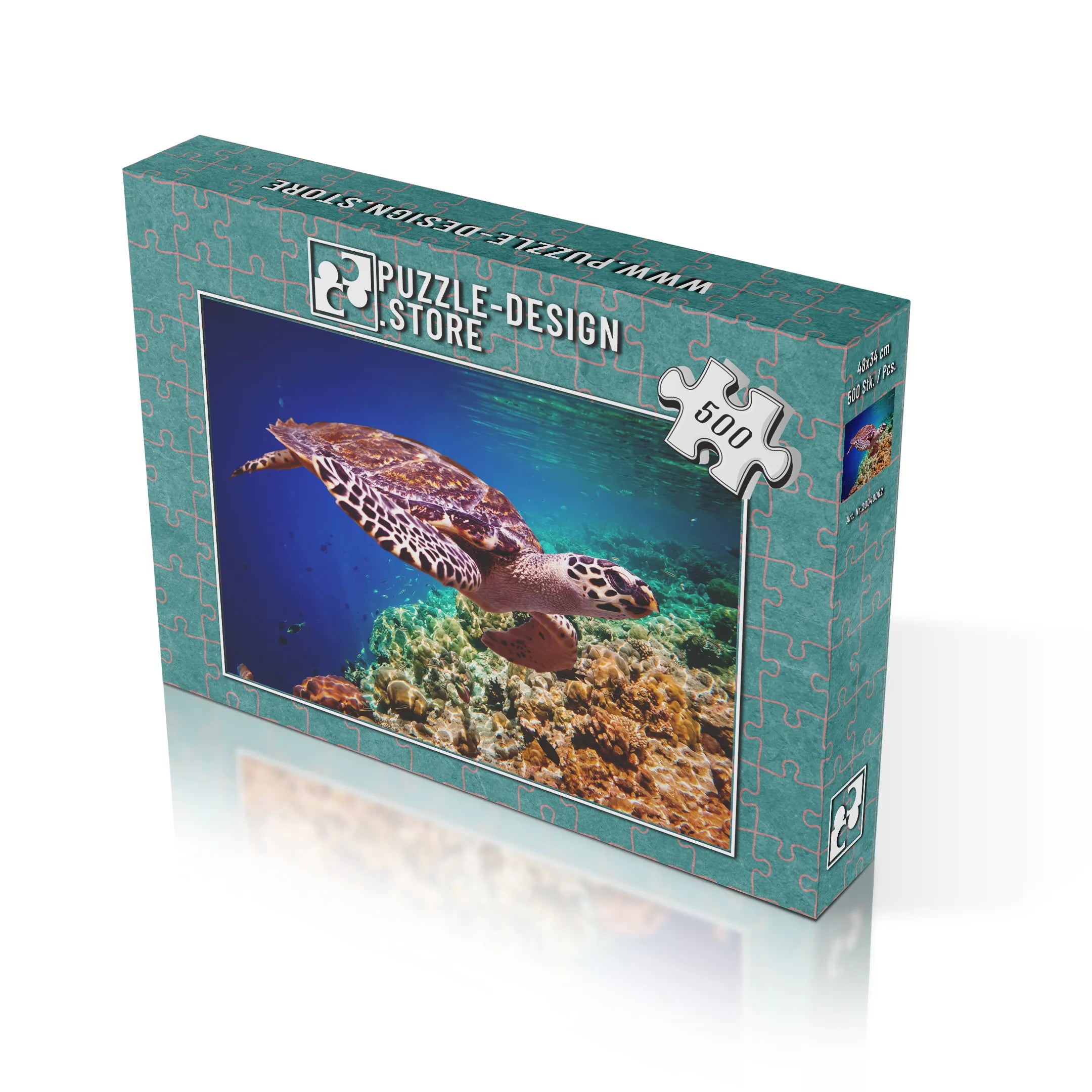 élégante tortue marine